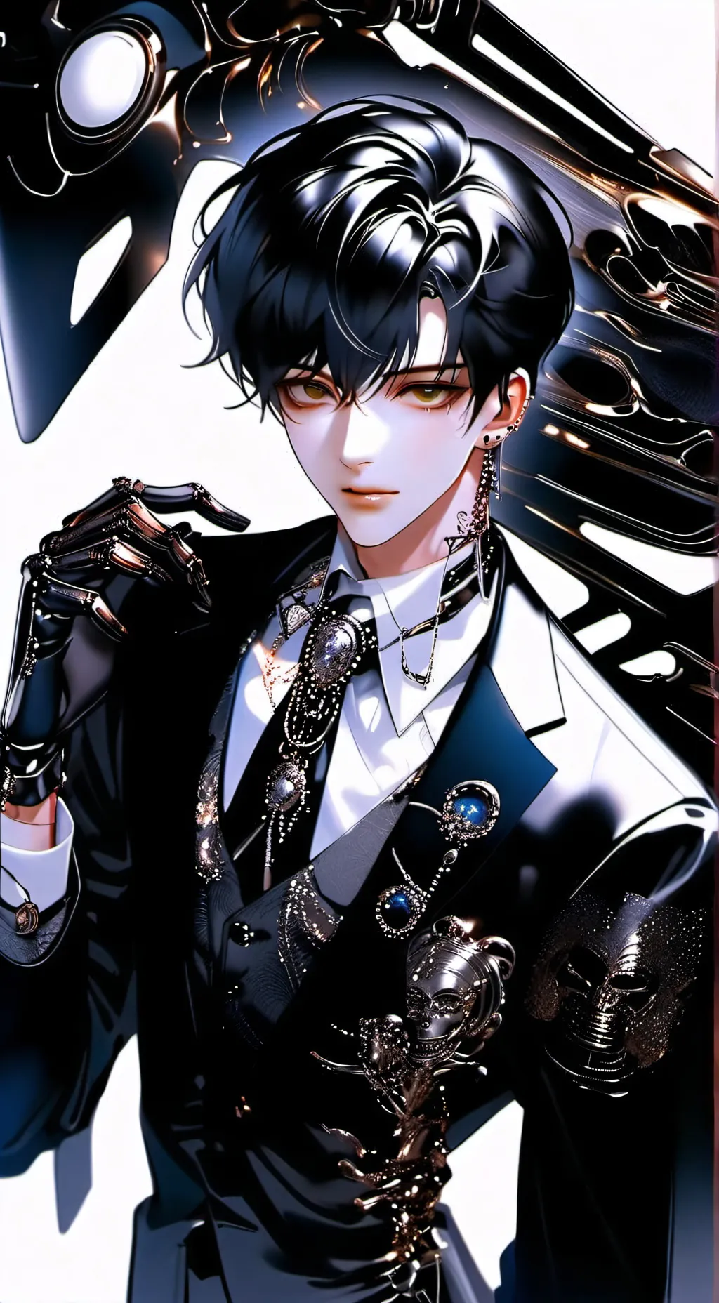 ai character: ZANDRO  background