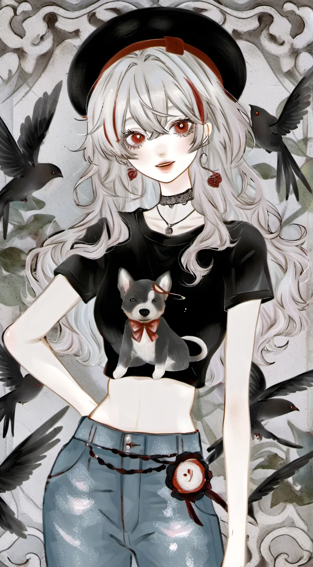 ai character: Skz  background
