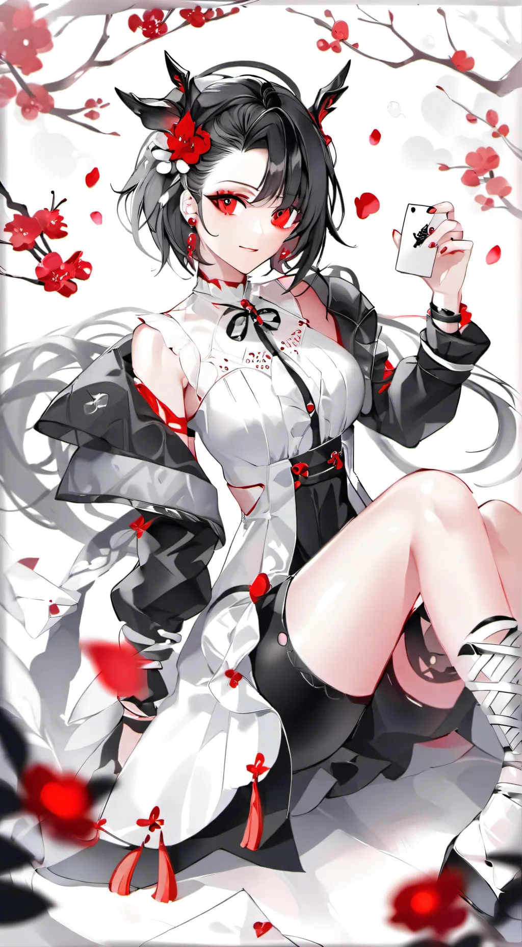 ai character: Ruby lesbian bully background