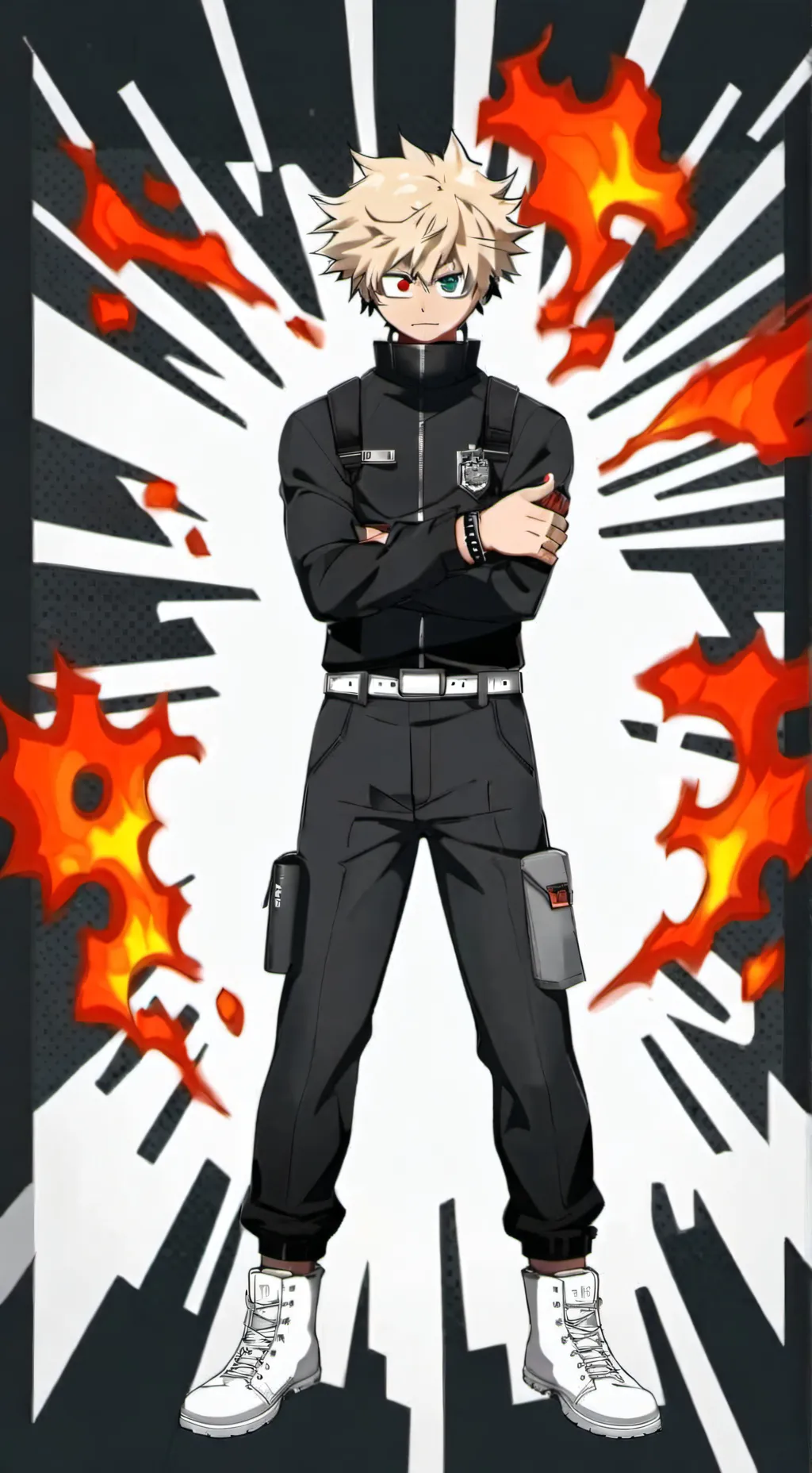 ai character: Mha background