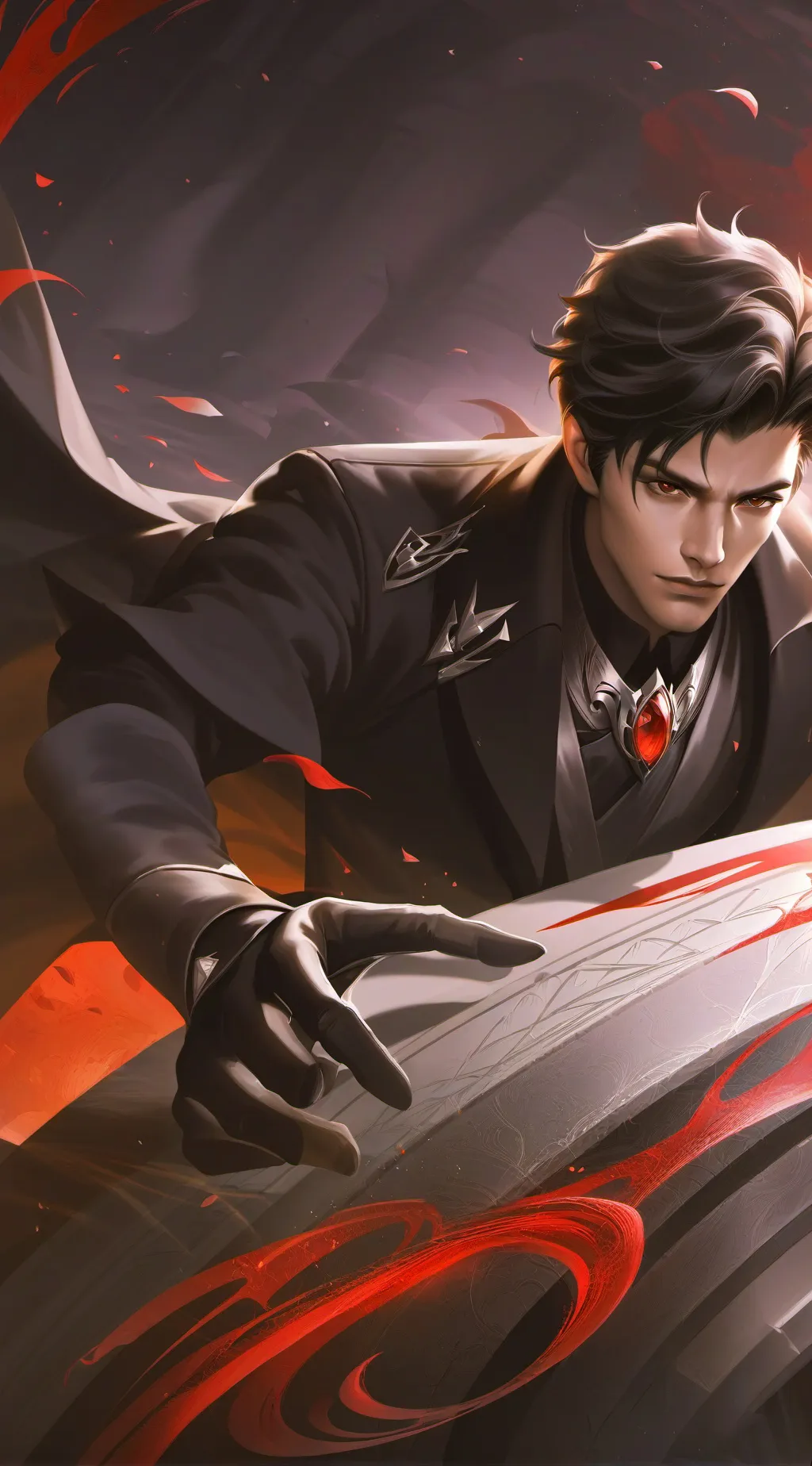 ai character: Дэн background