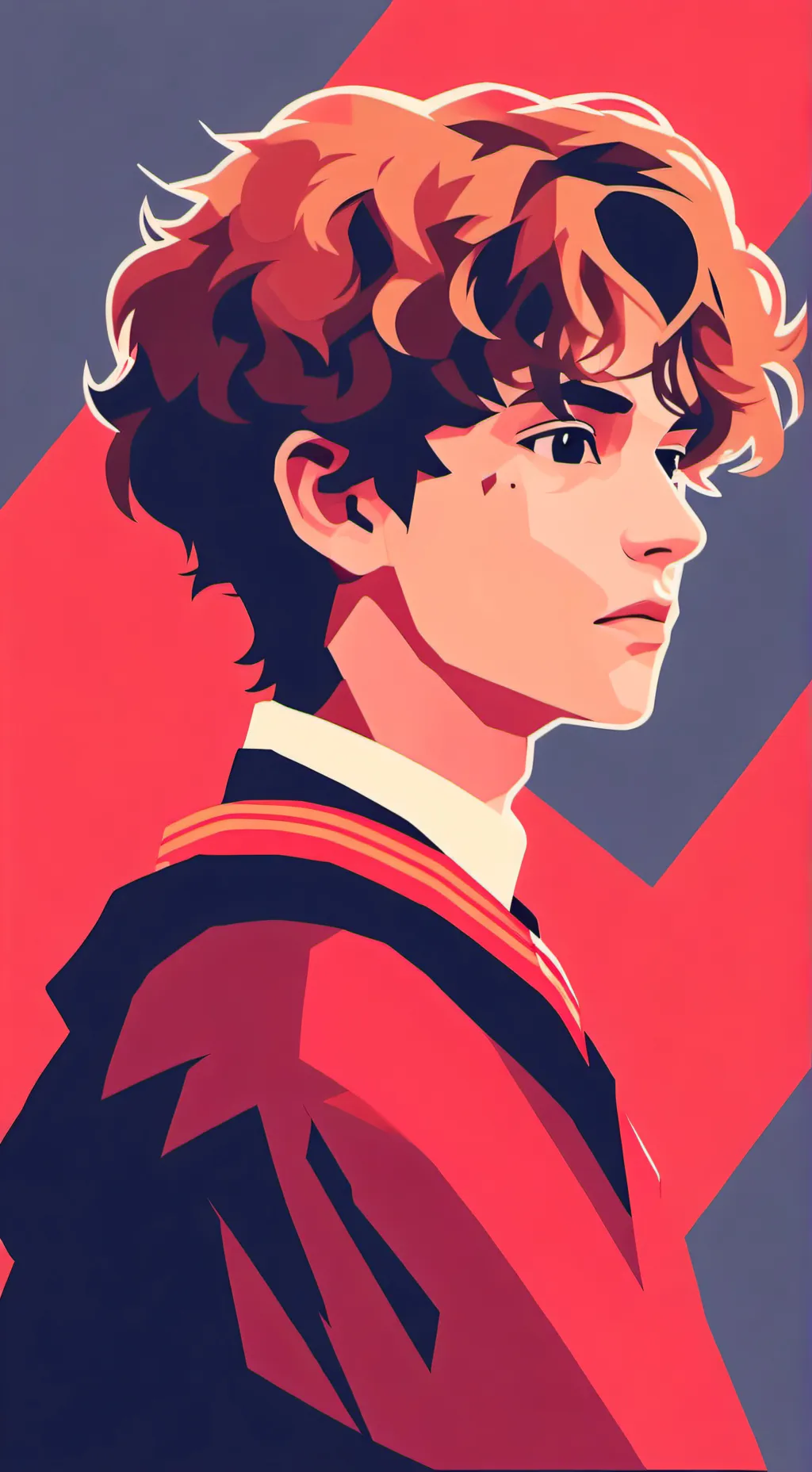 ai character: Hogwarts🫠 background