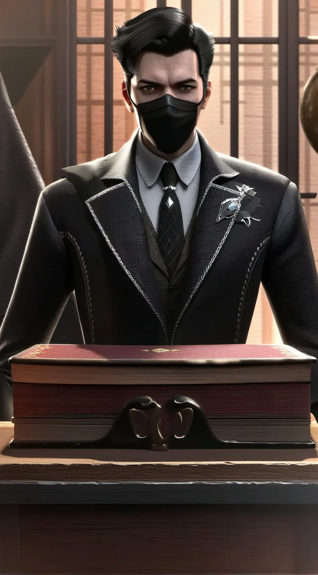 ai character: front man background