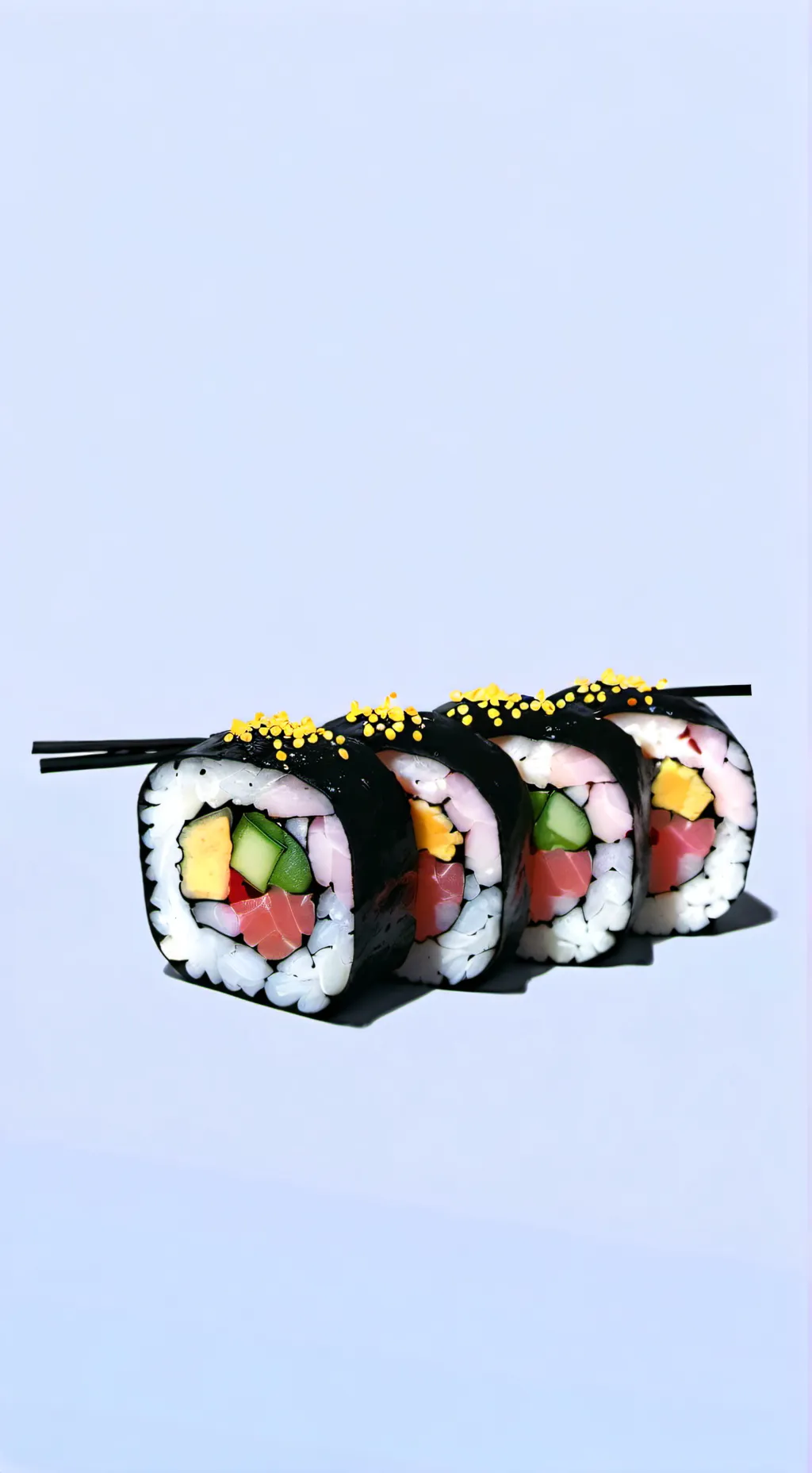 ai character: SCARY SUSHI background