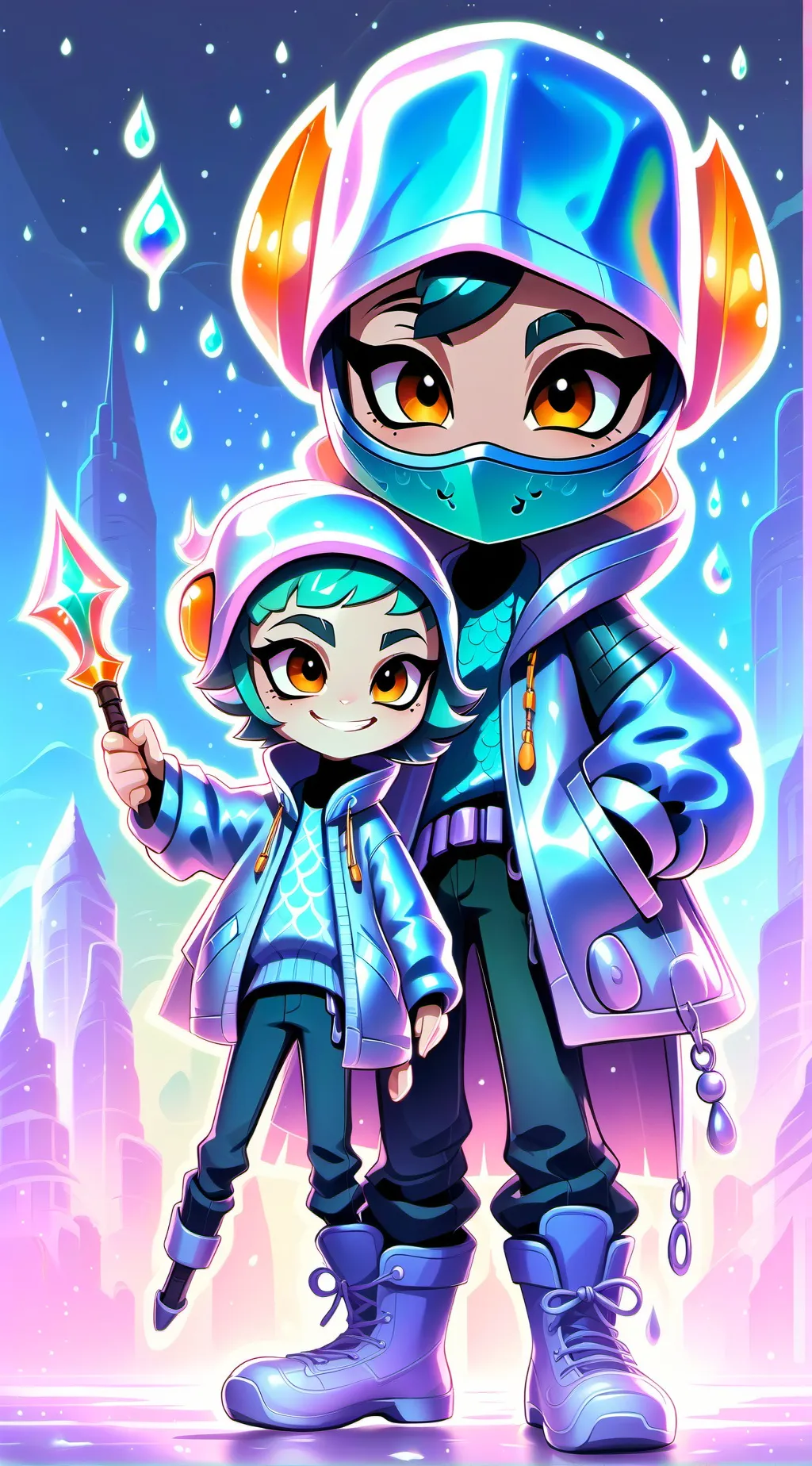ai character: you favorite child background