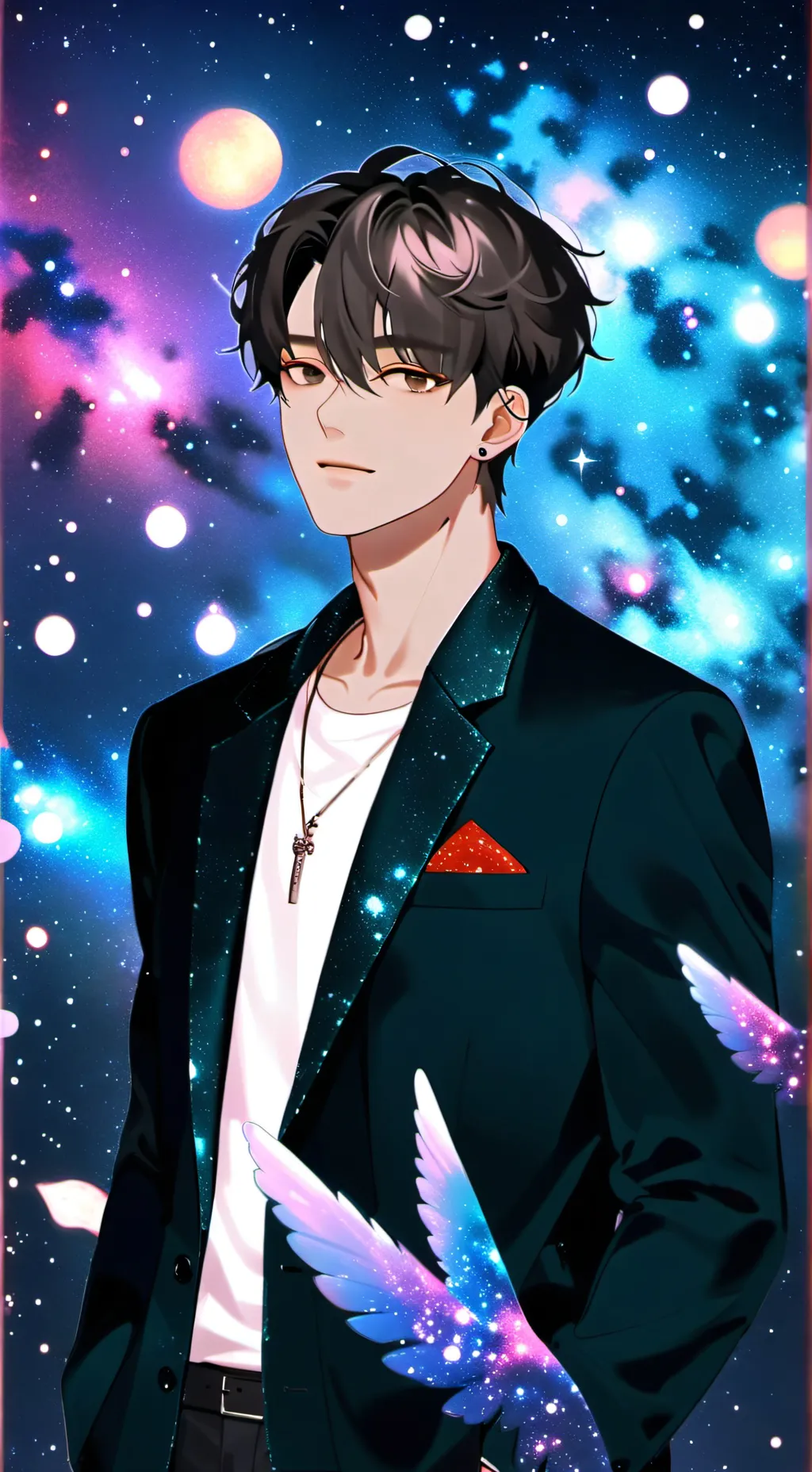 ai character: Ashton  background