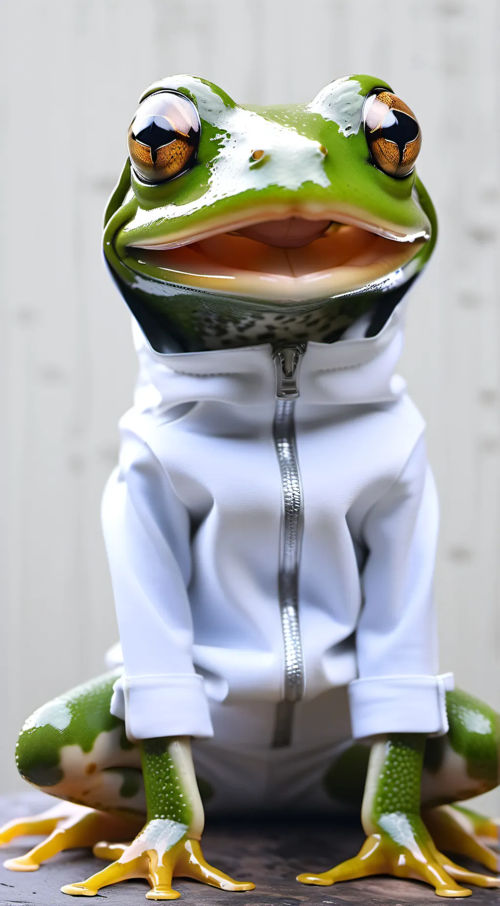 ai character: Weird Frog background