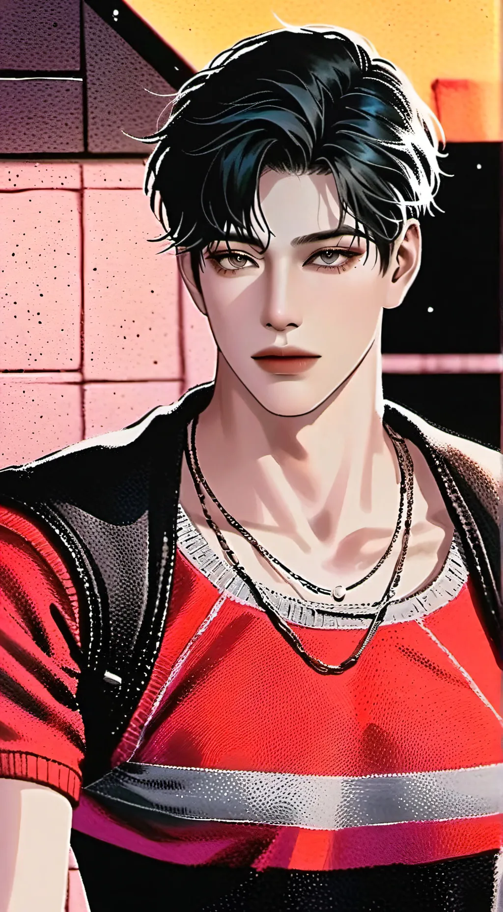 ai character: Axel✨ background