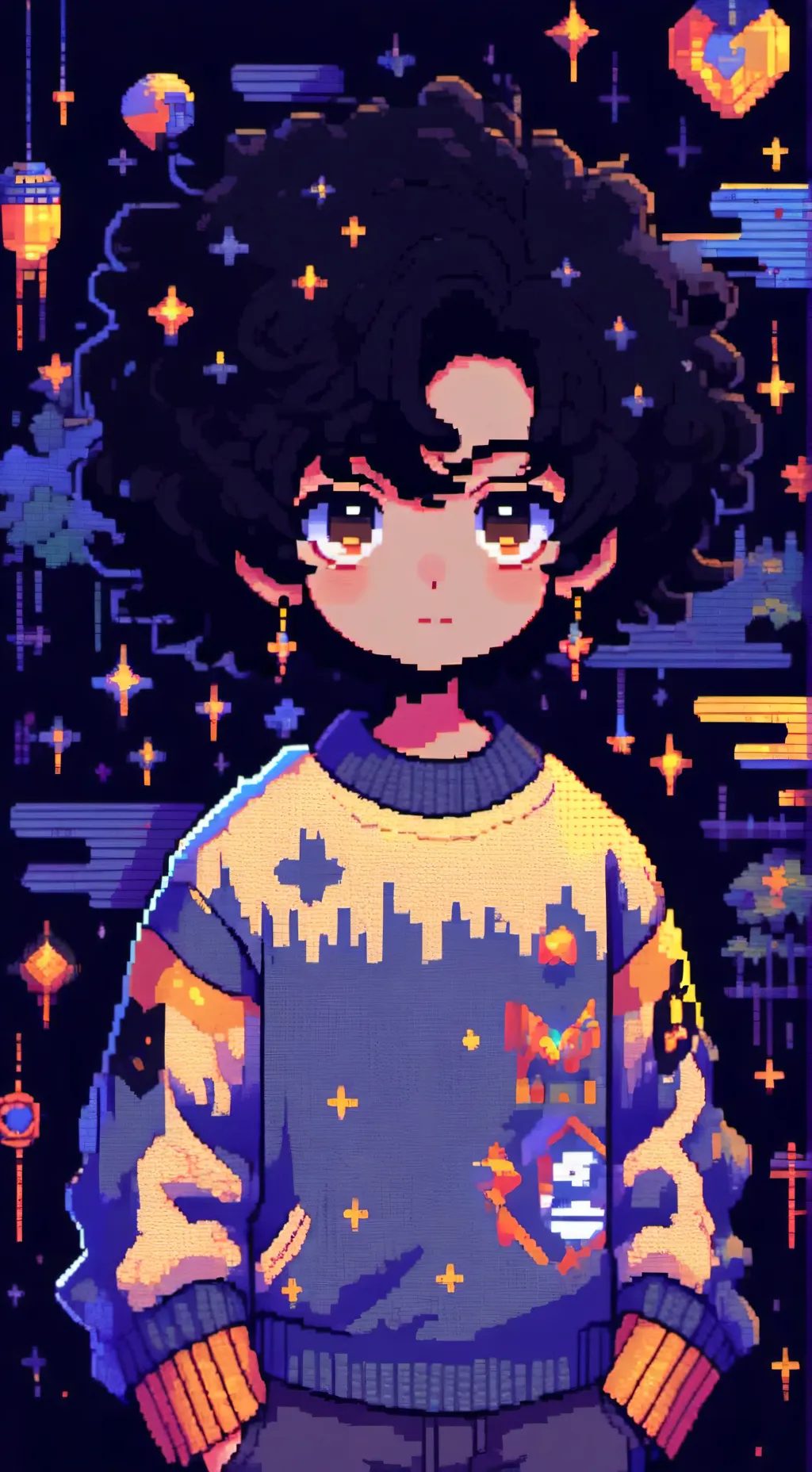 ai character: DALTON!!! :) background