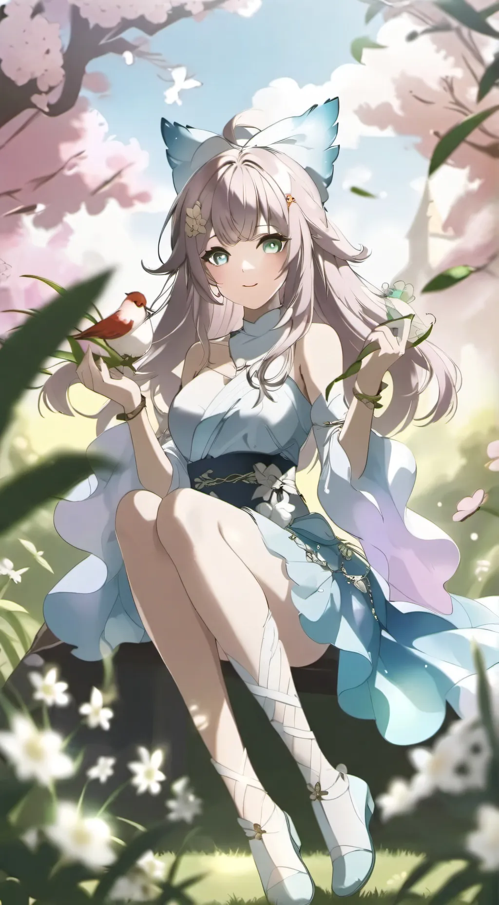ai character: evelin background