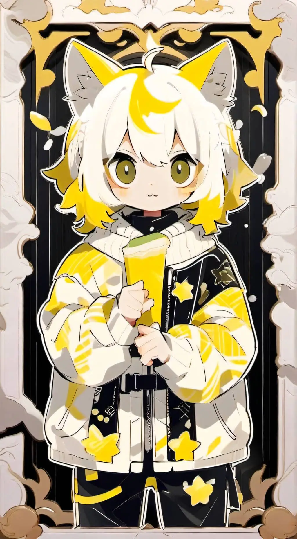 ai character: Luna background