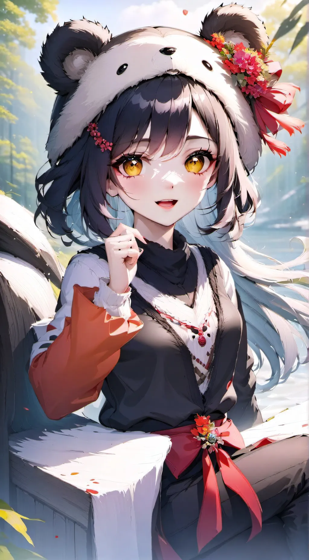 ai character: zoë background