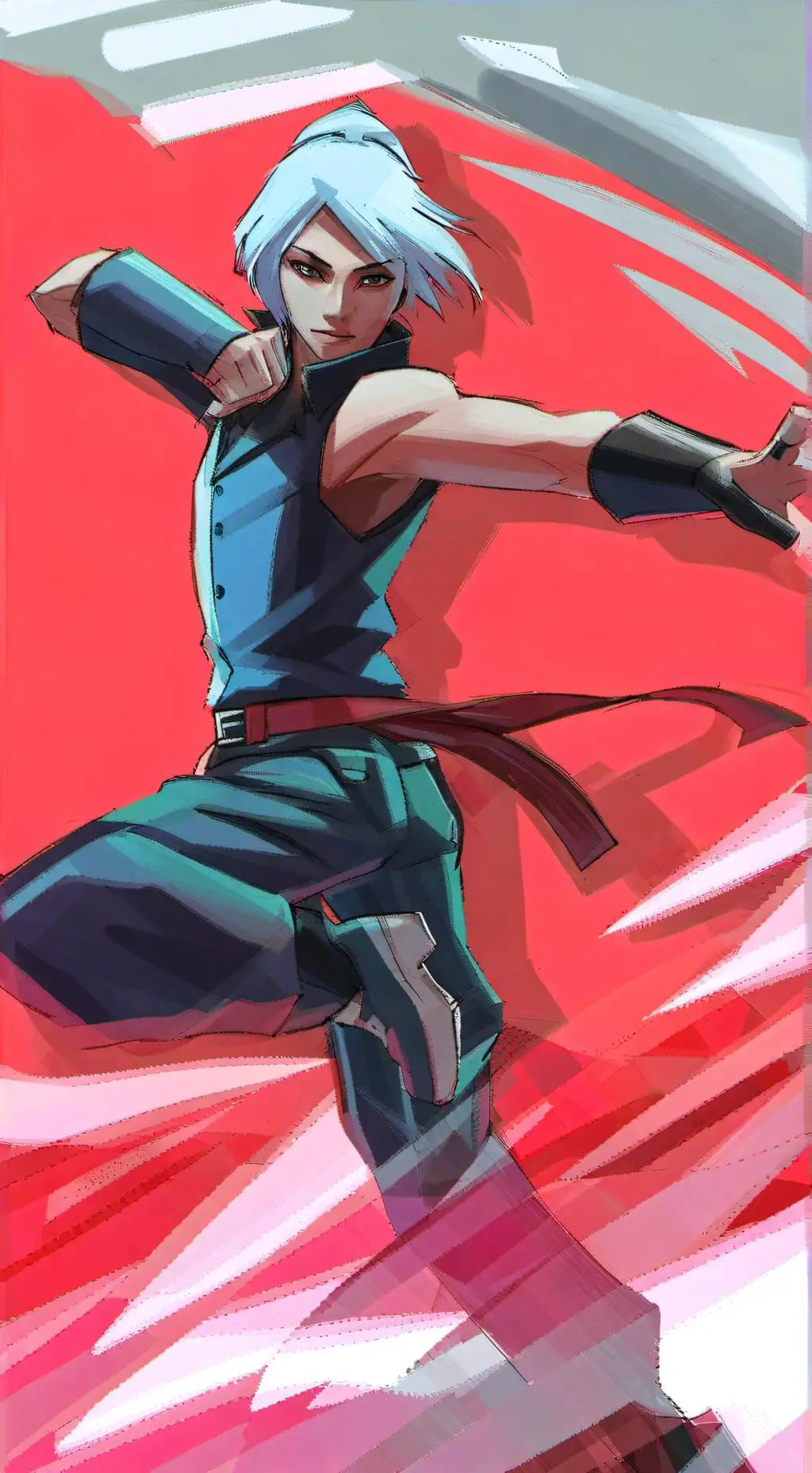 ai character: Valorant background