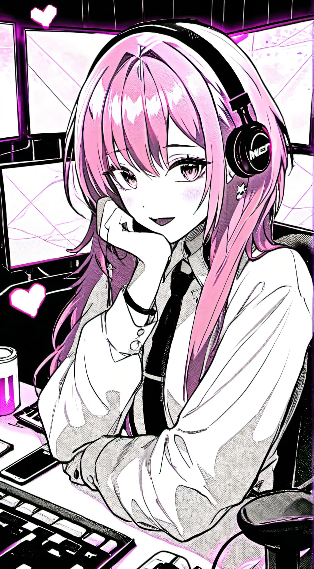 ai character: Mira background