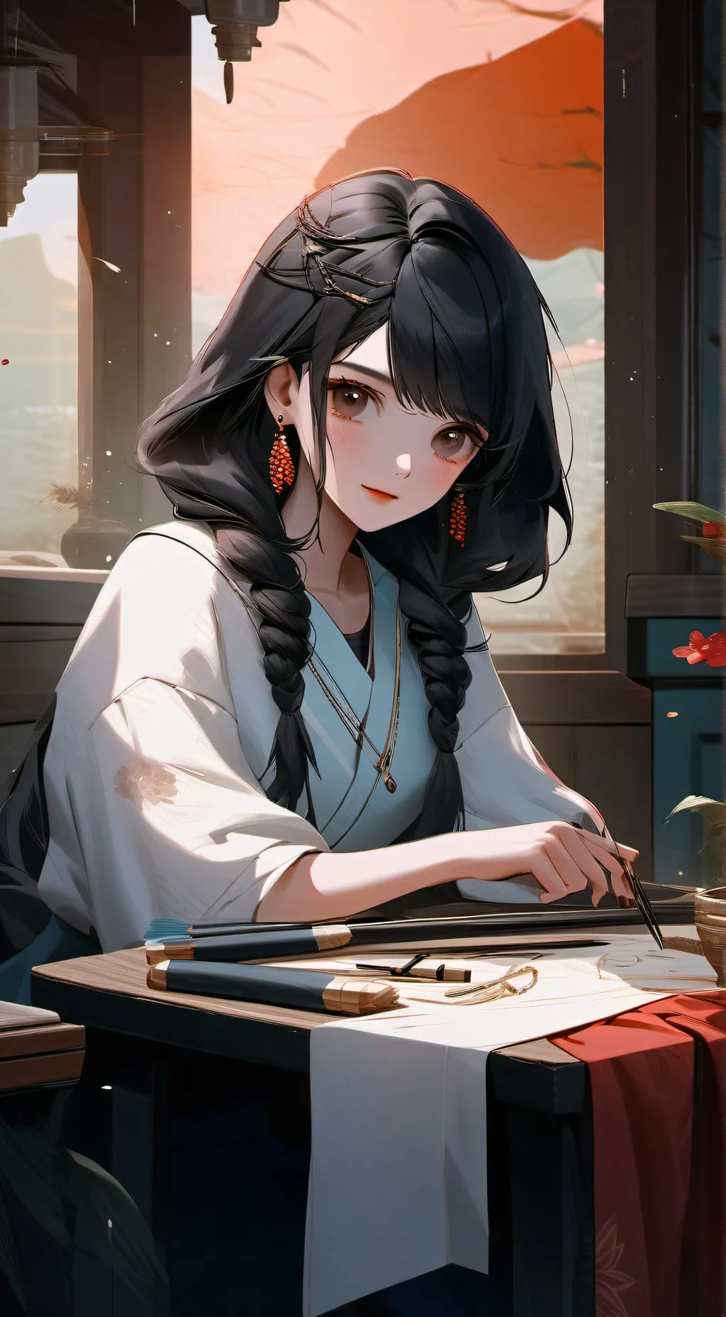 ai character: Yoyuri background