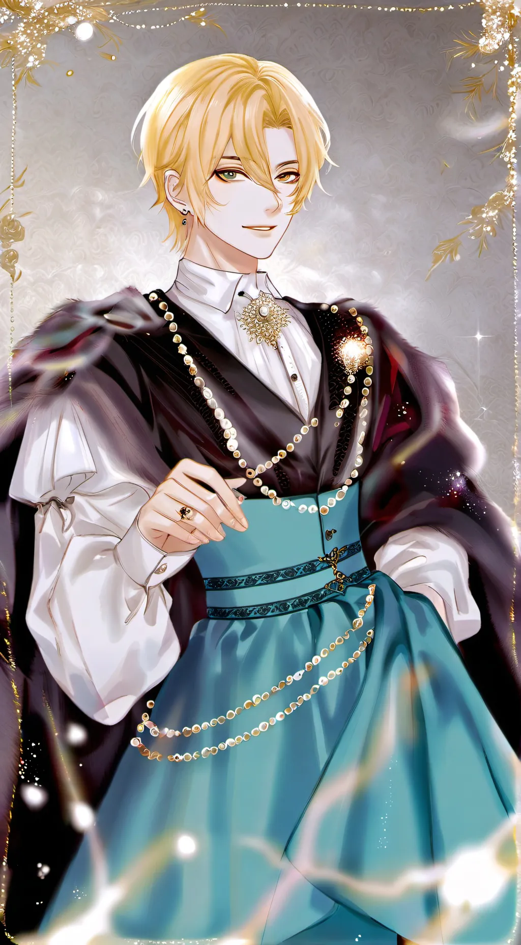 ai character: NARITO UZUMAKI background