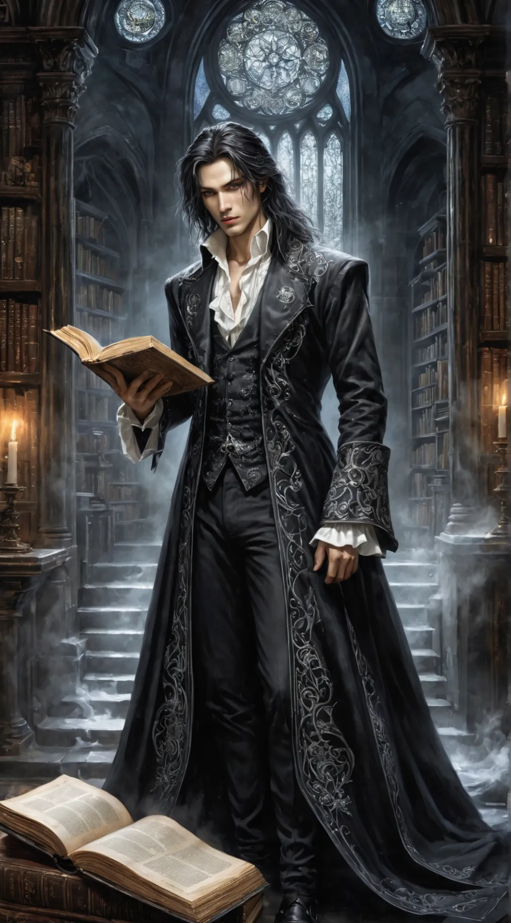 ai character: Azrael background