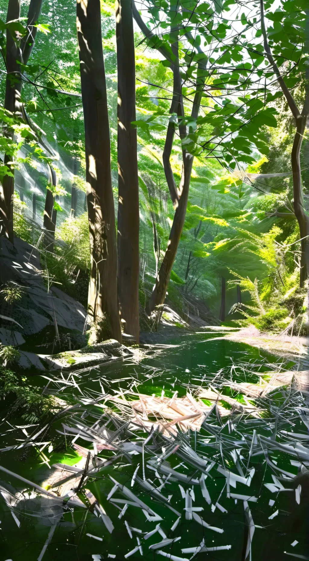 ai character: gray sprunki background