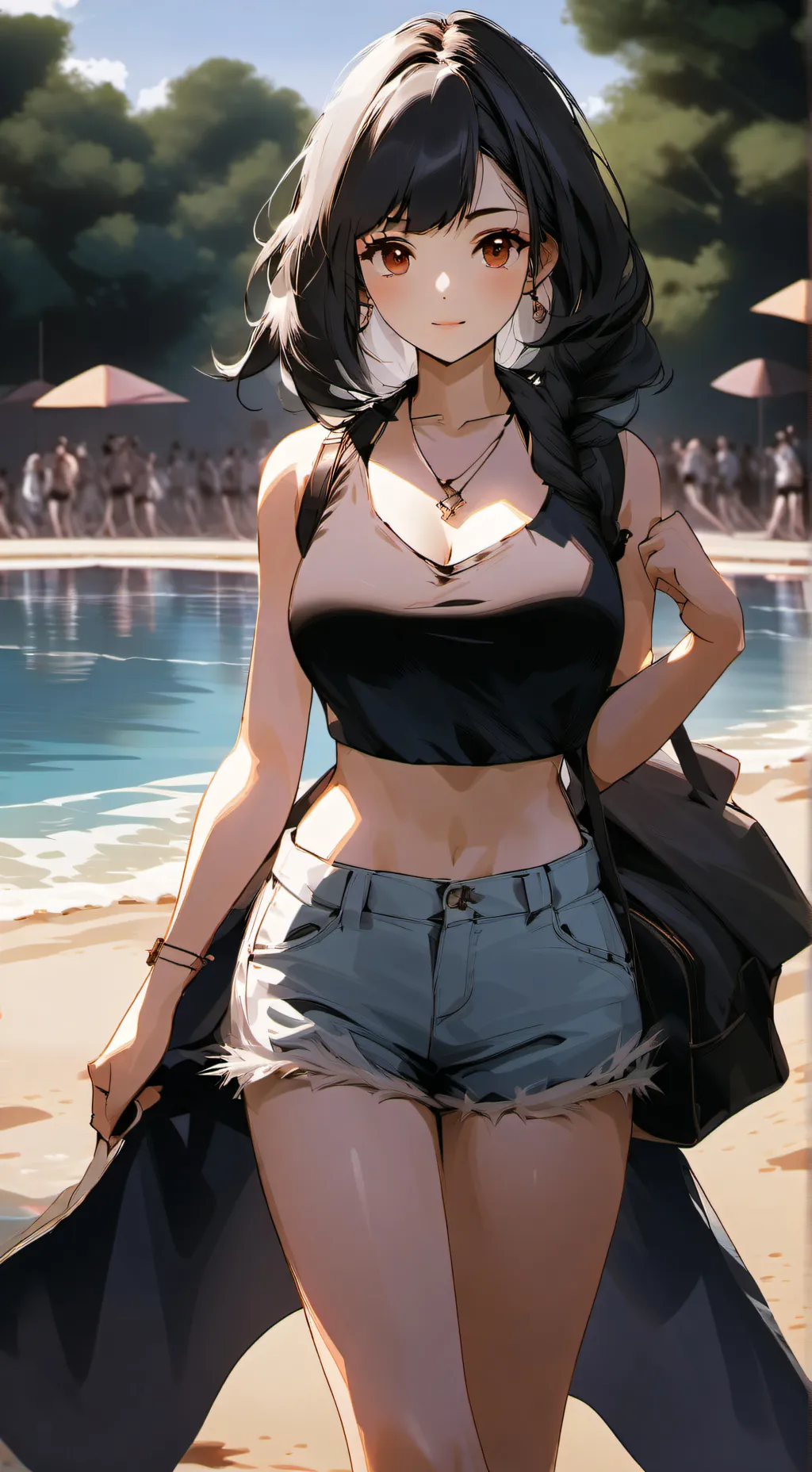 ai character: lilly background