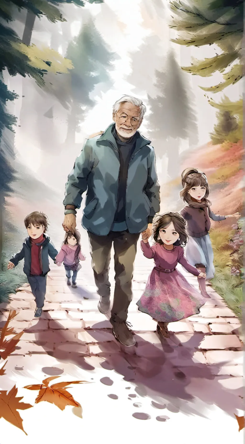ai character: Grandpa background