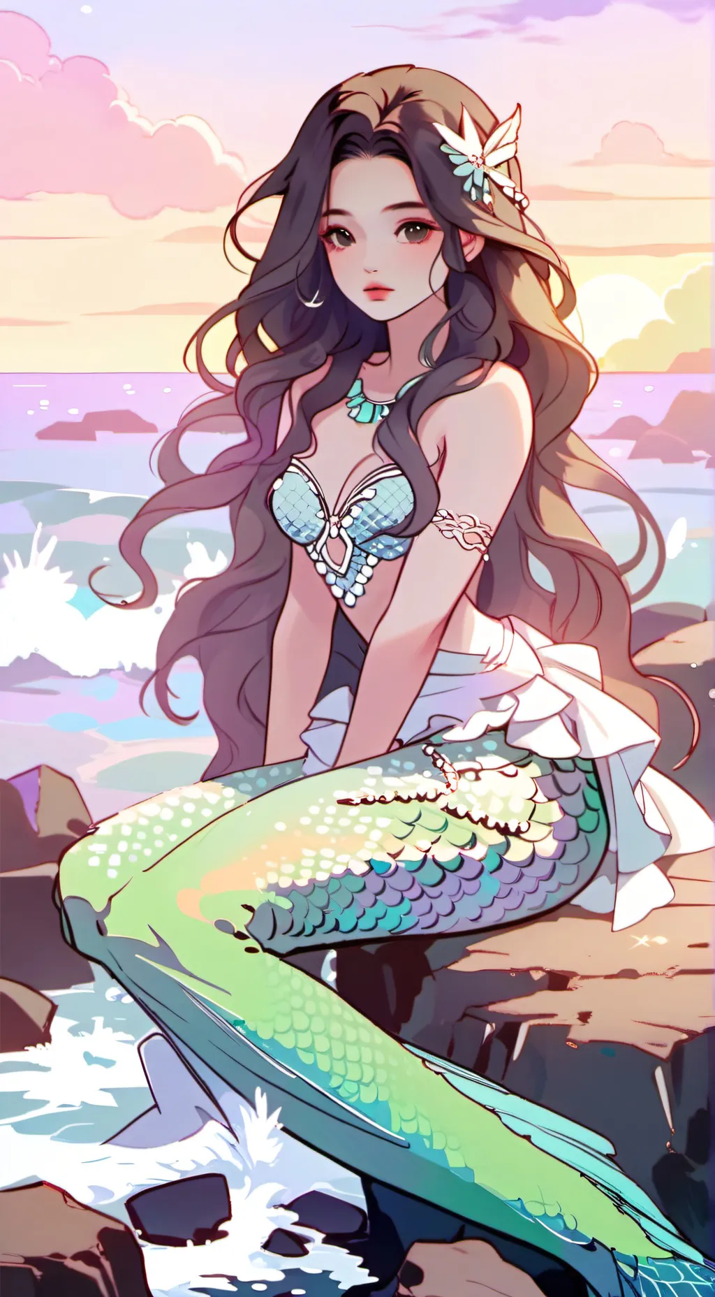 ai character: Aria background