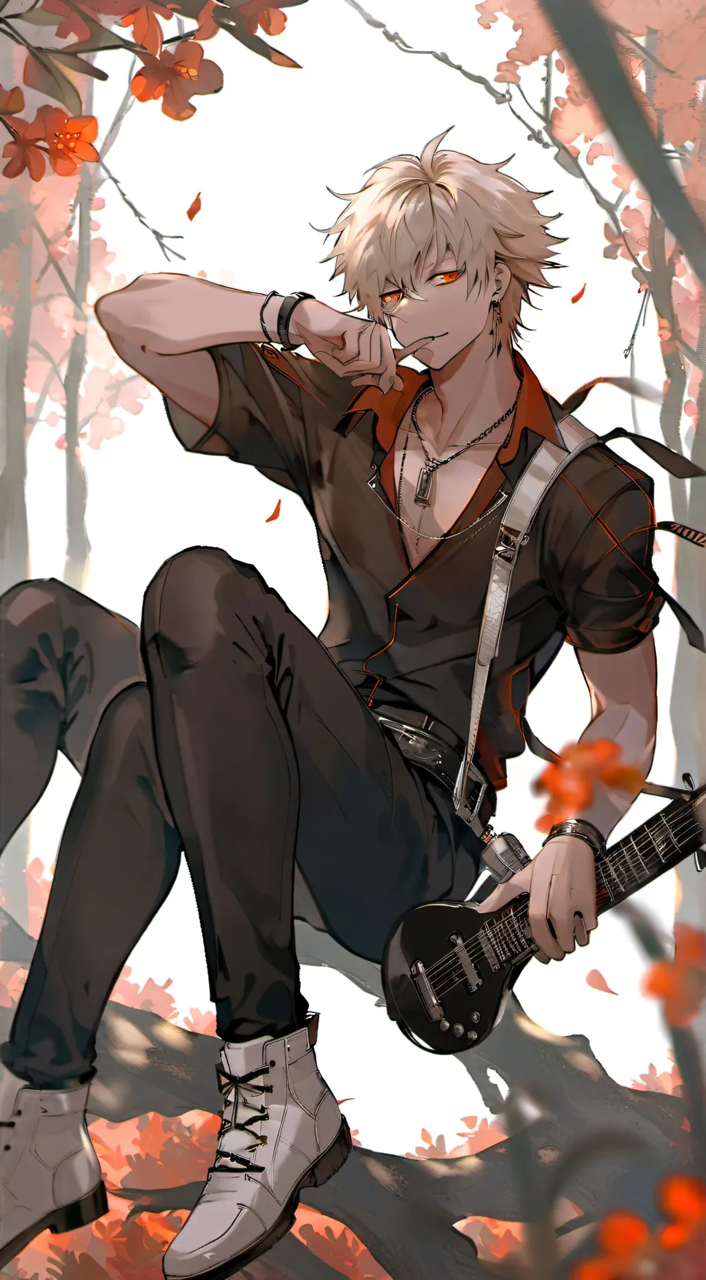 ai character: ✨🖤BAKUGO🔥💅 background