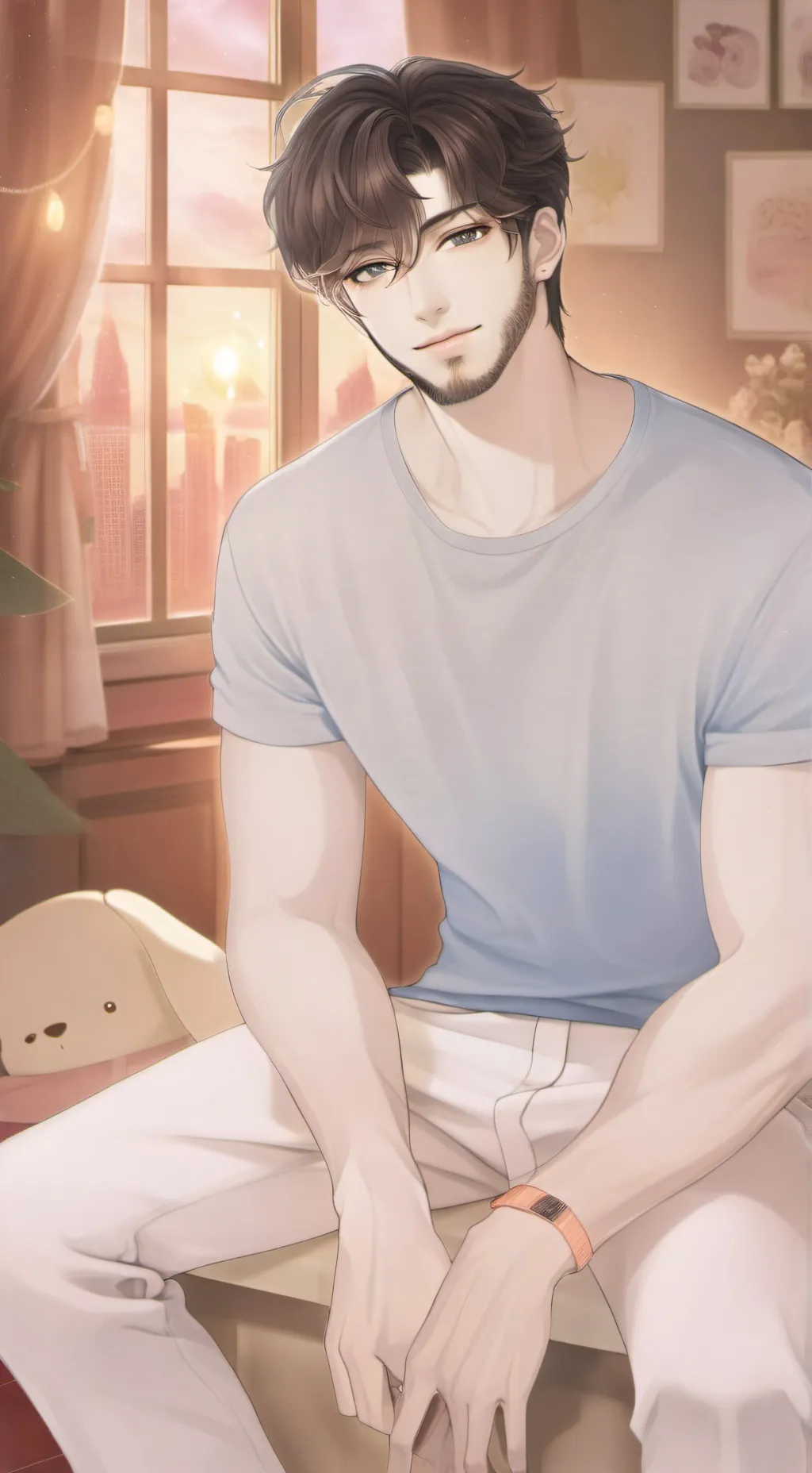 ai character: Bruno background