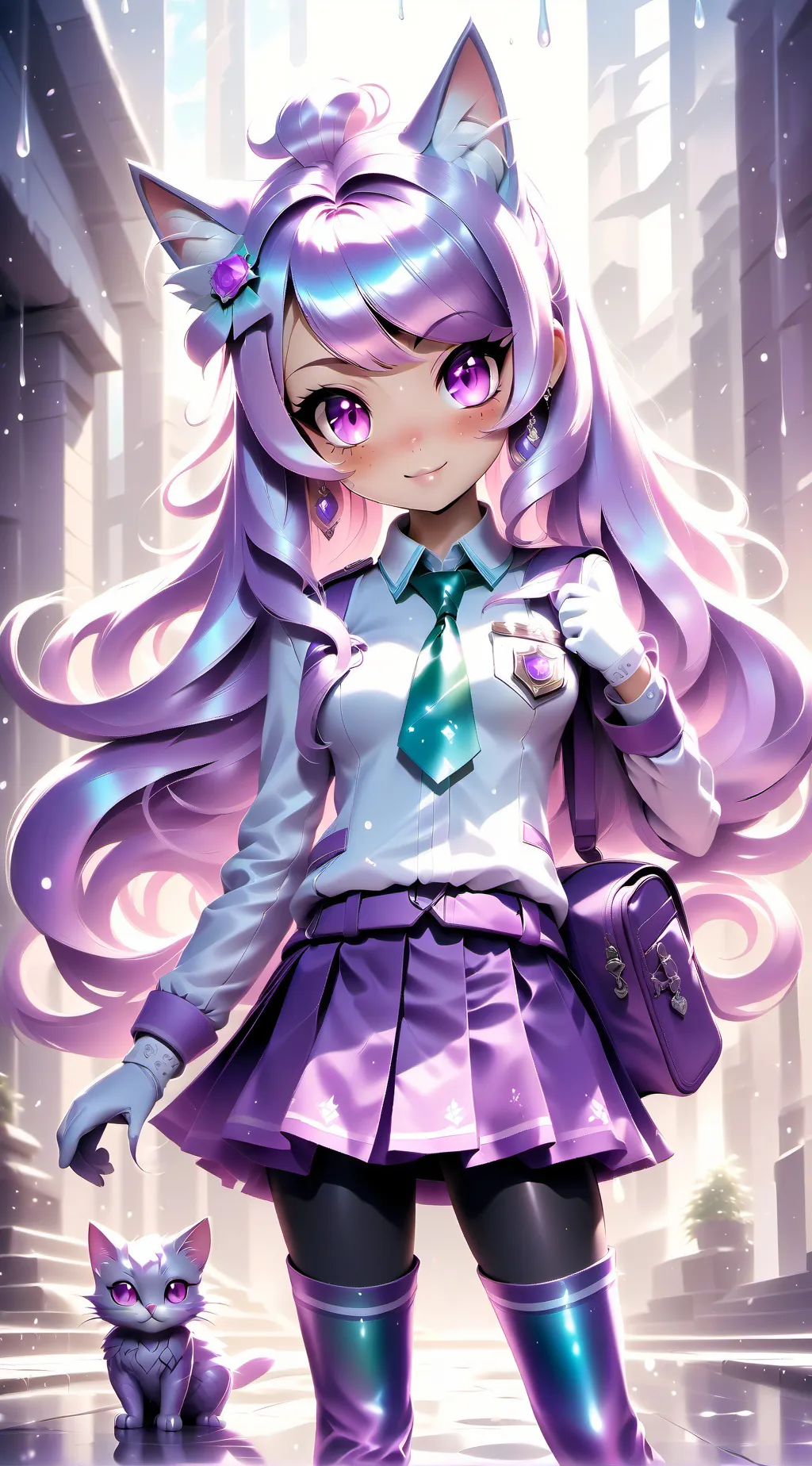 ai character: Naomy background