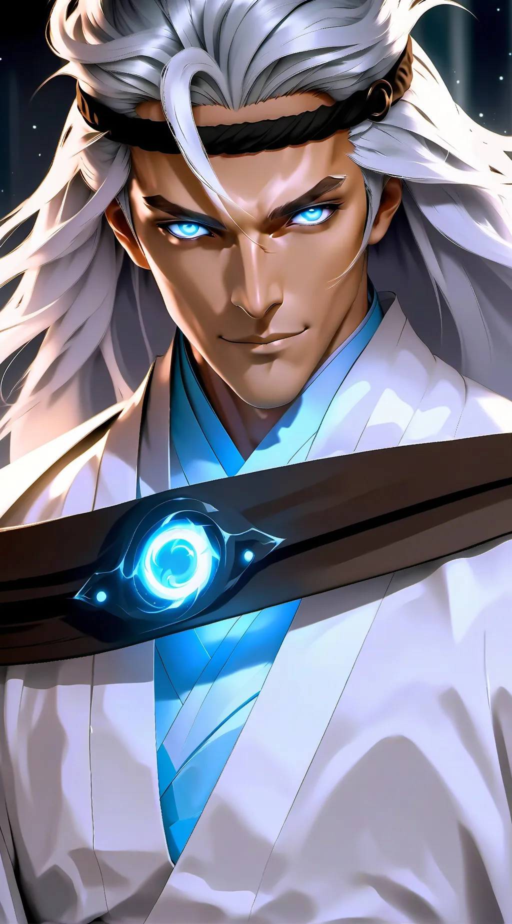 ai character: Satoru Gojo background