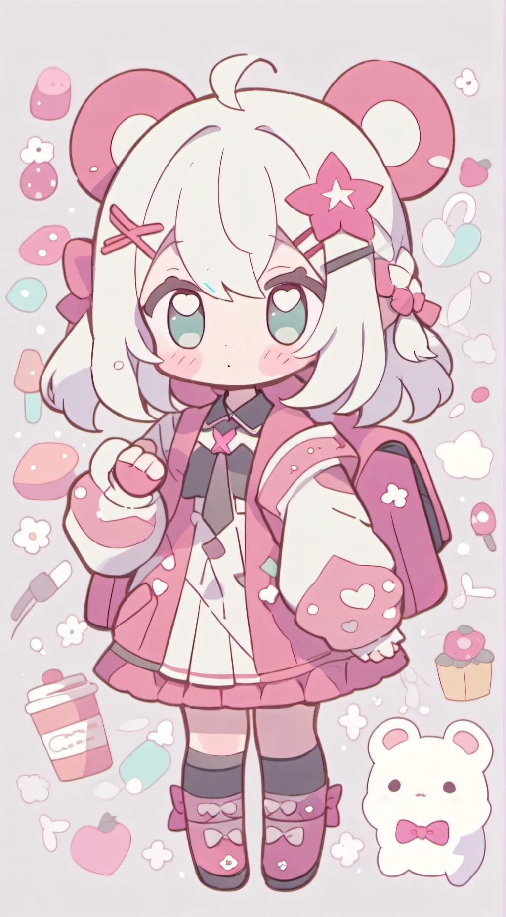 ai character: Cutie pie
Cutie  background