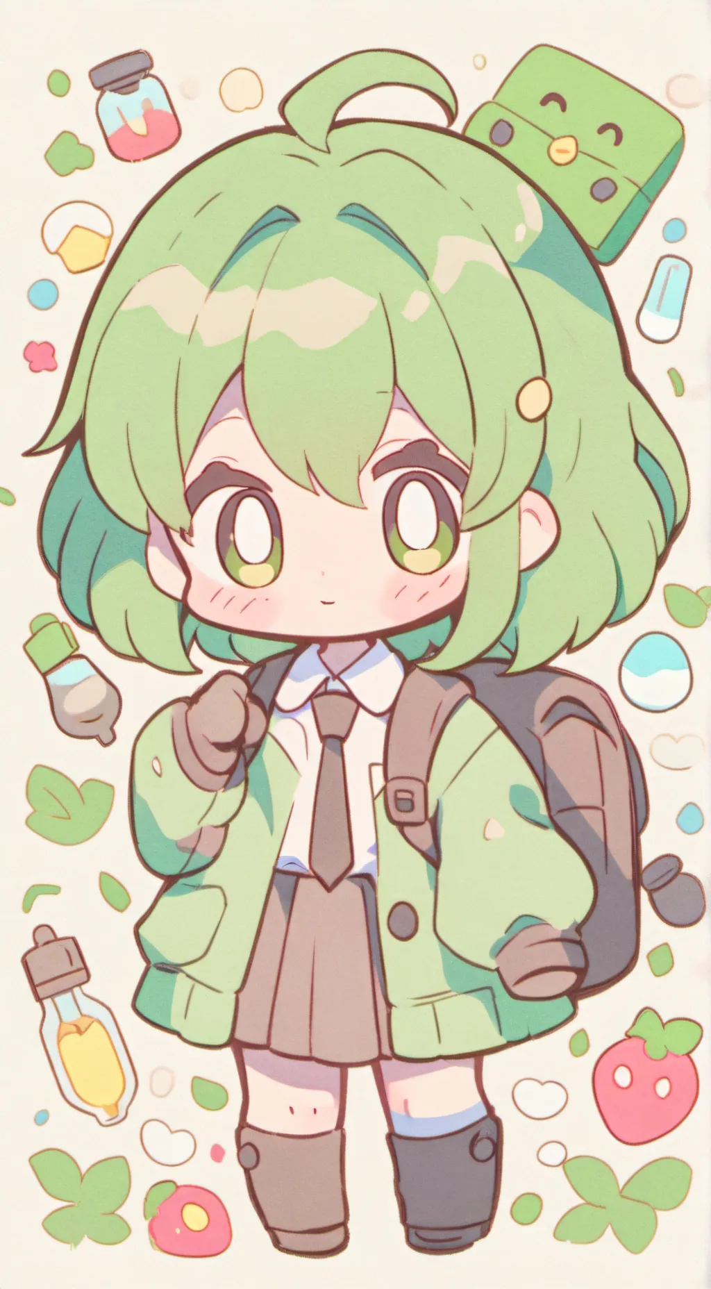 ai character: ideas background