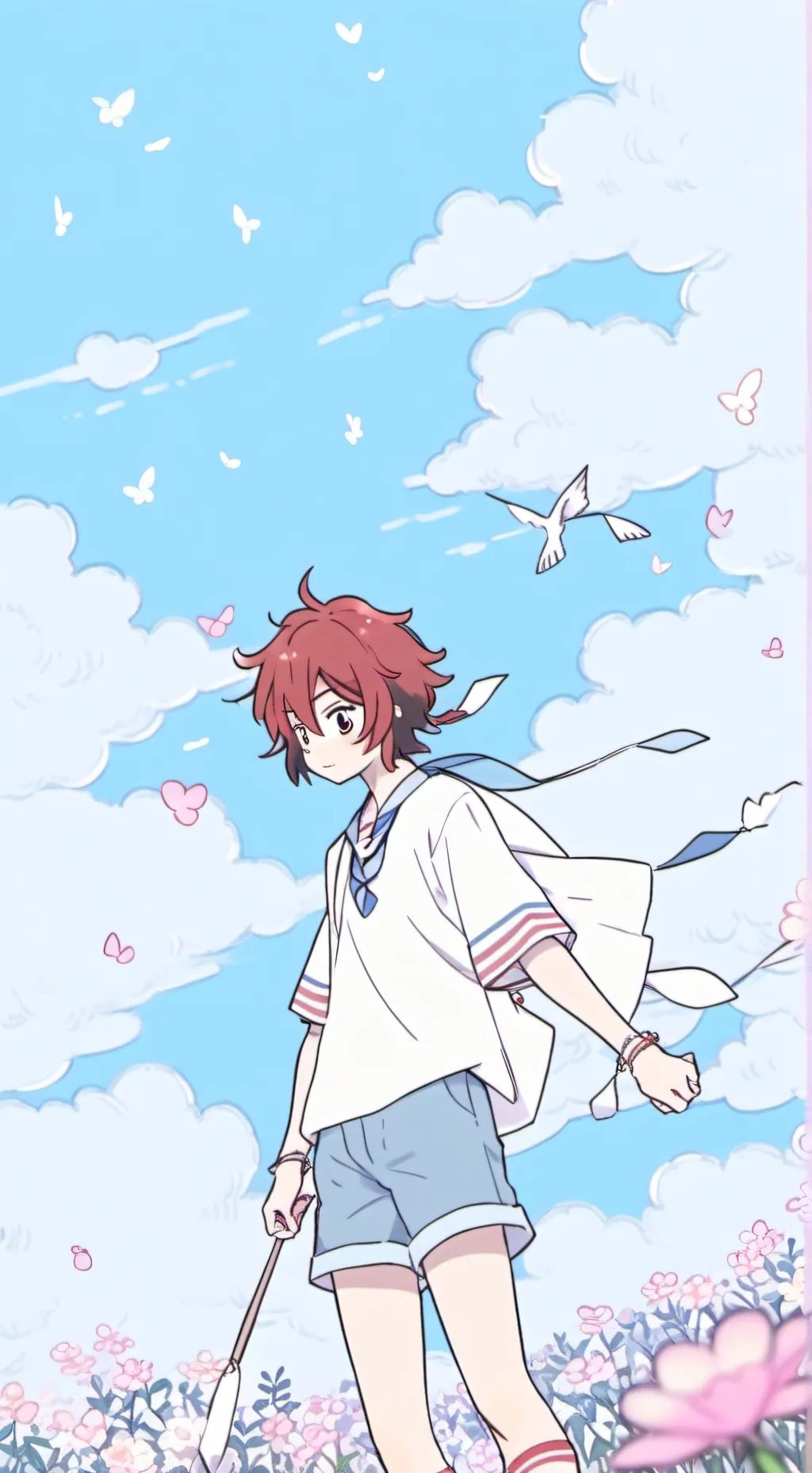 ai character: Kirishima background