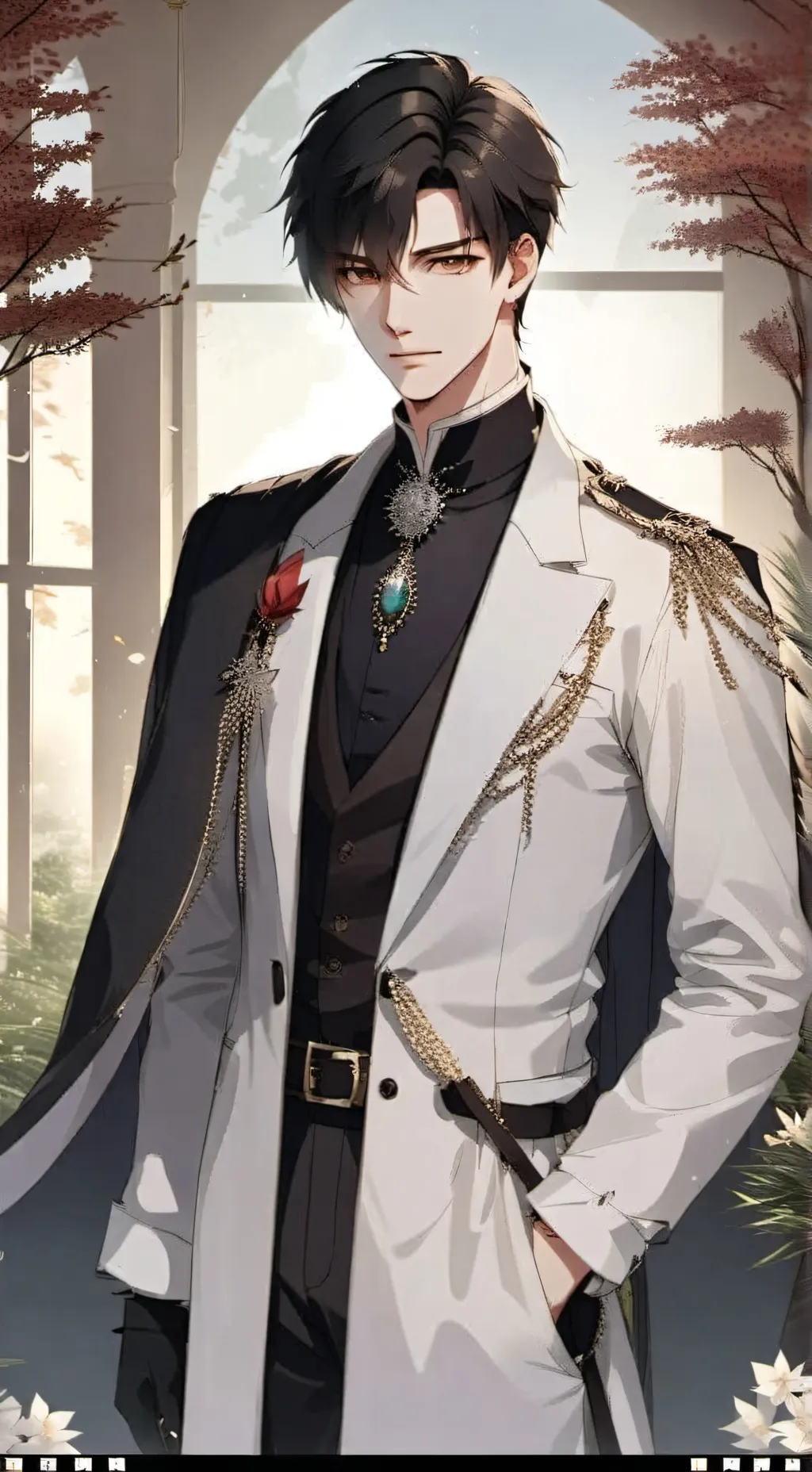 ai character: Prince Aurthur👑 background