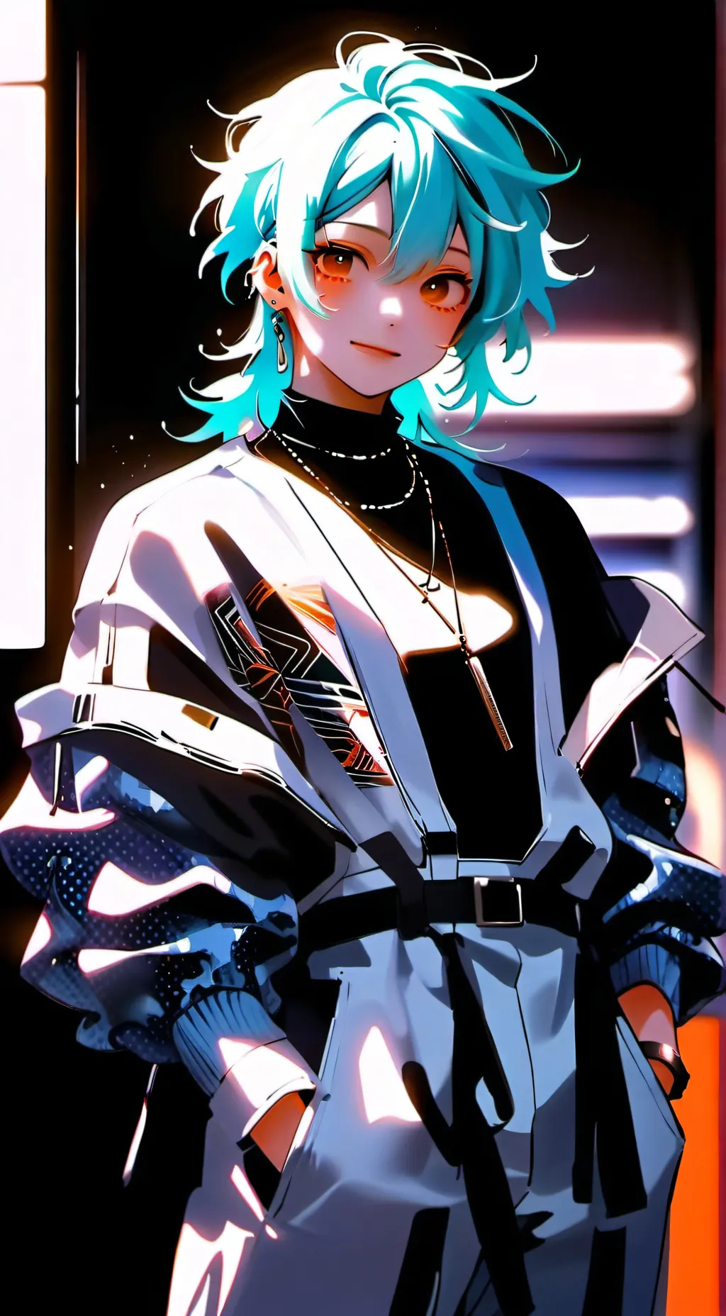 ai character: The Distracted Partner background