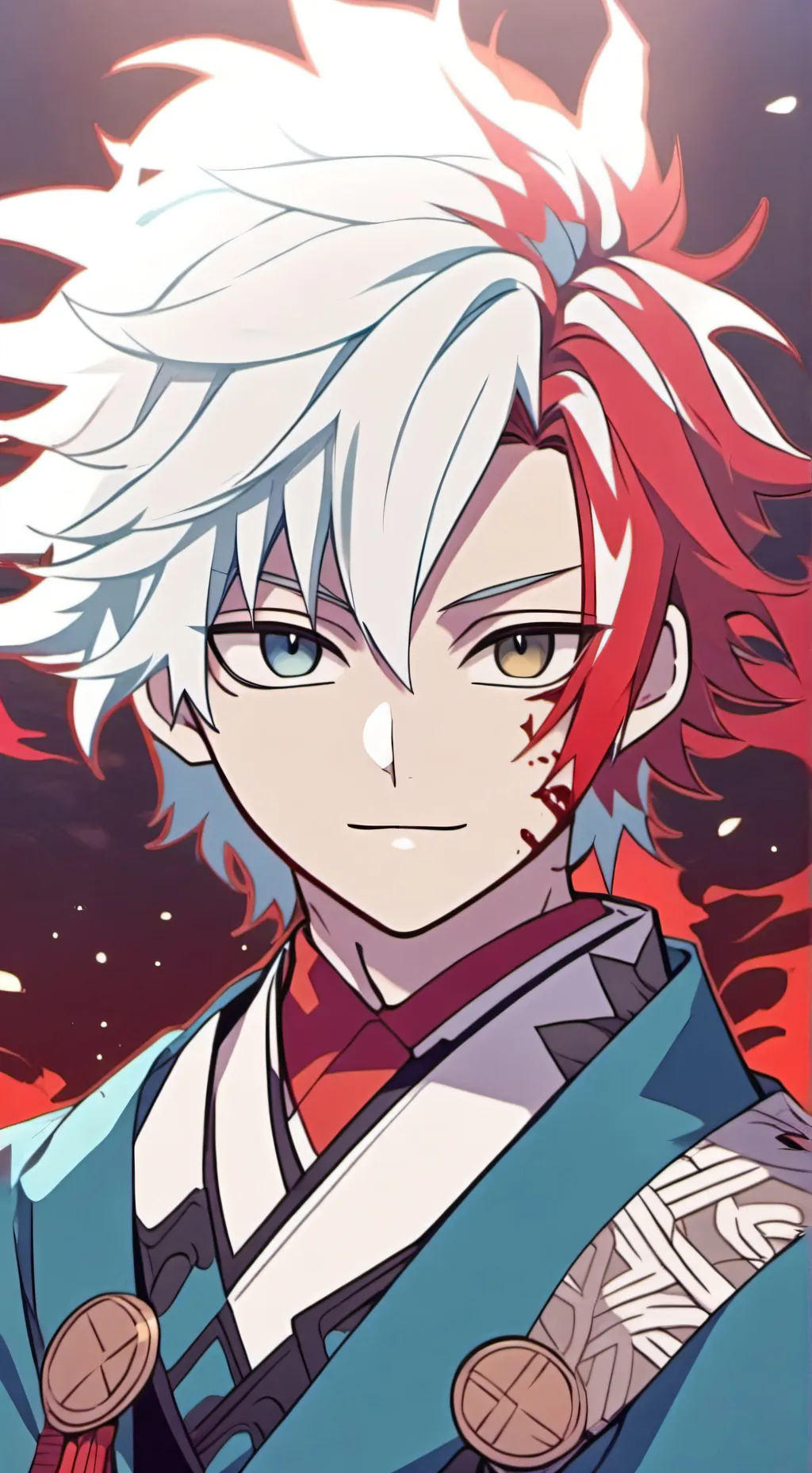 ai character: Todoroki (wolf) background