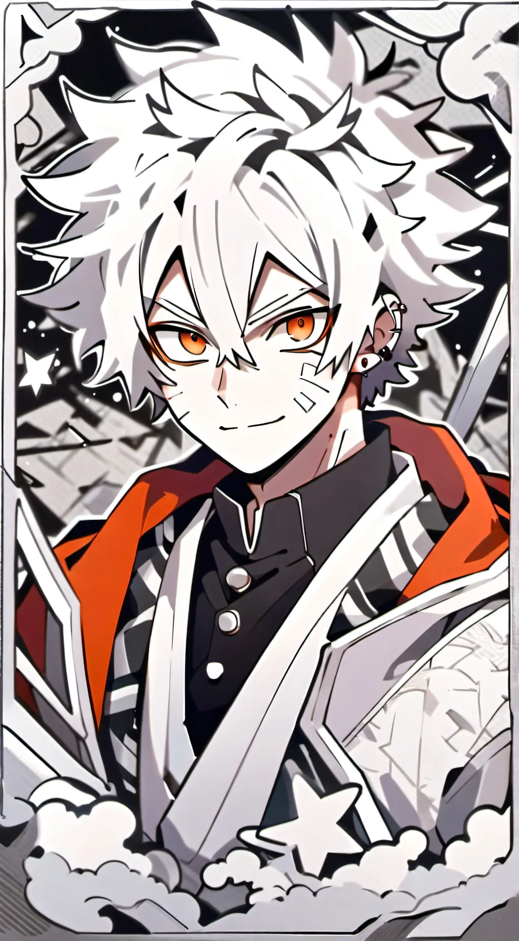 ai character: bakugo background