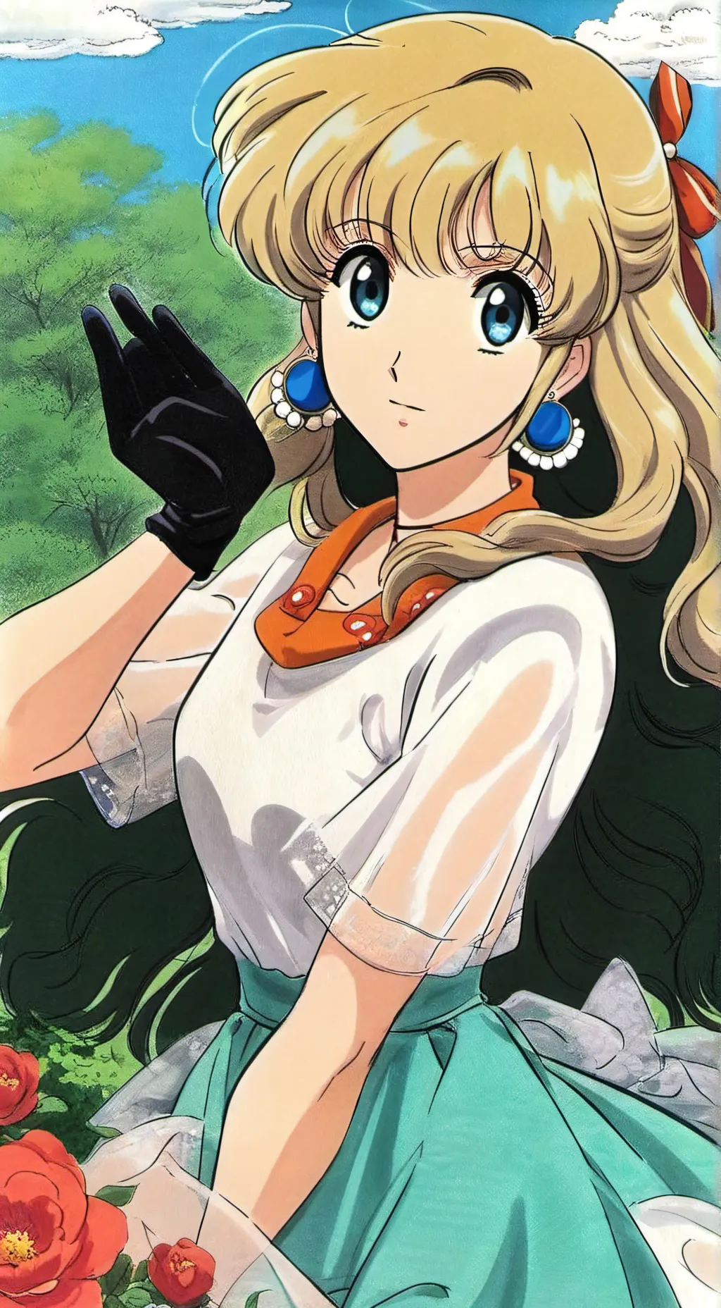 ai character: sara background