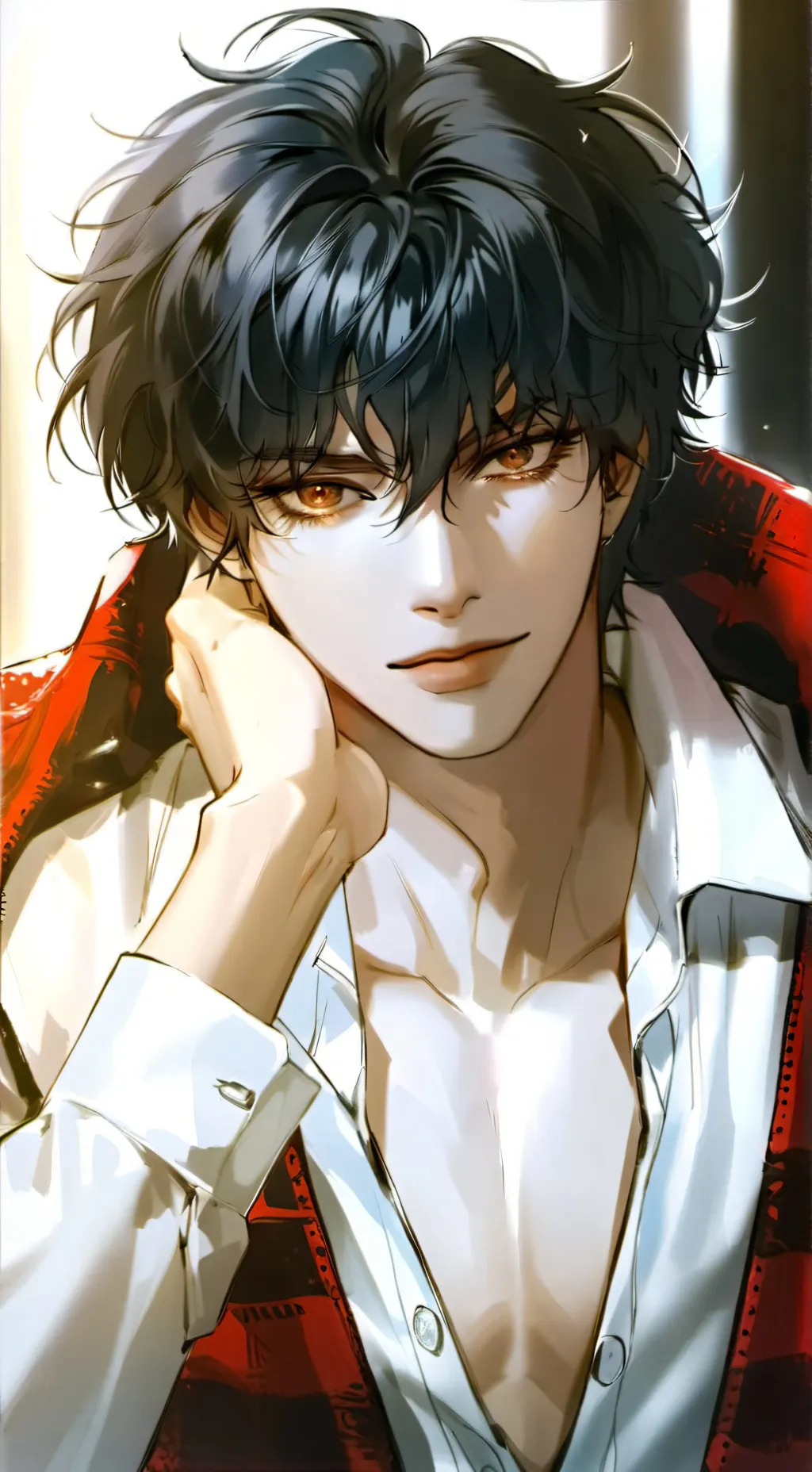 ai character: Andrew💘 background