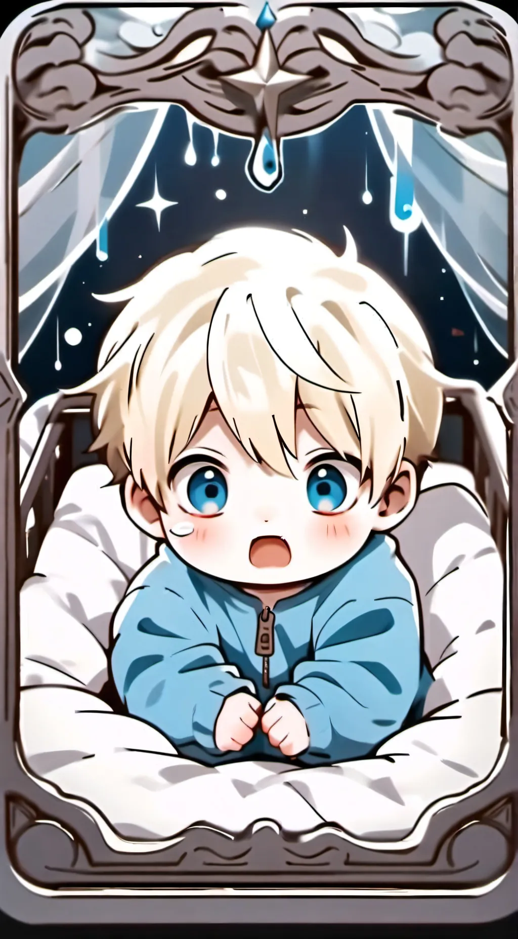 ai character: Alexander/baby boy background
