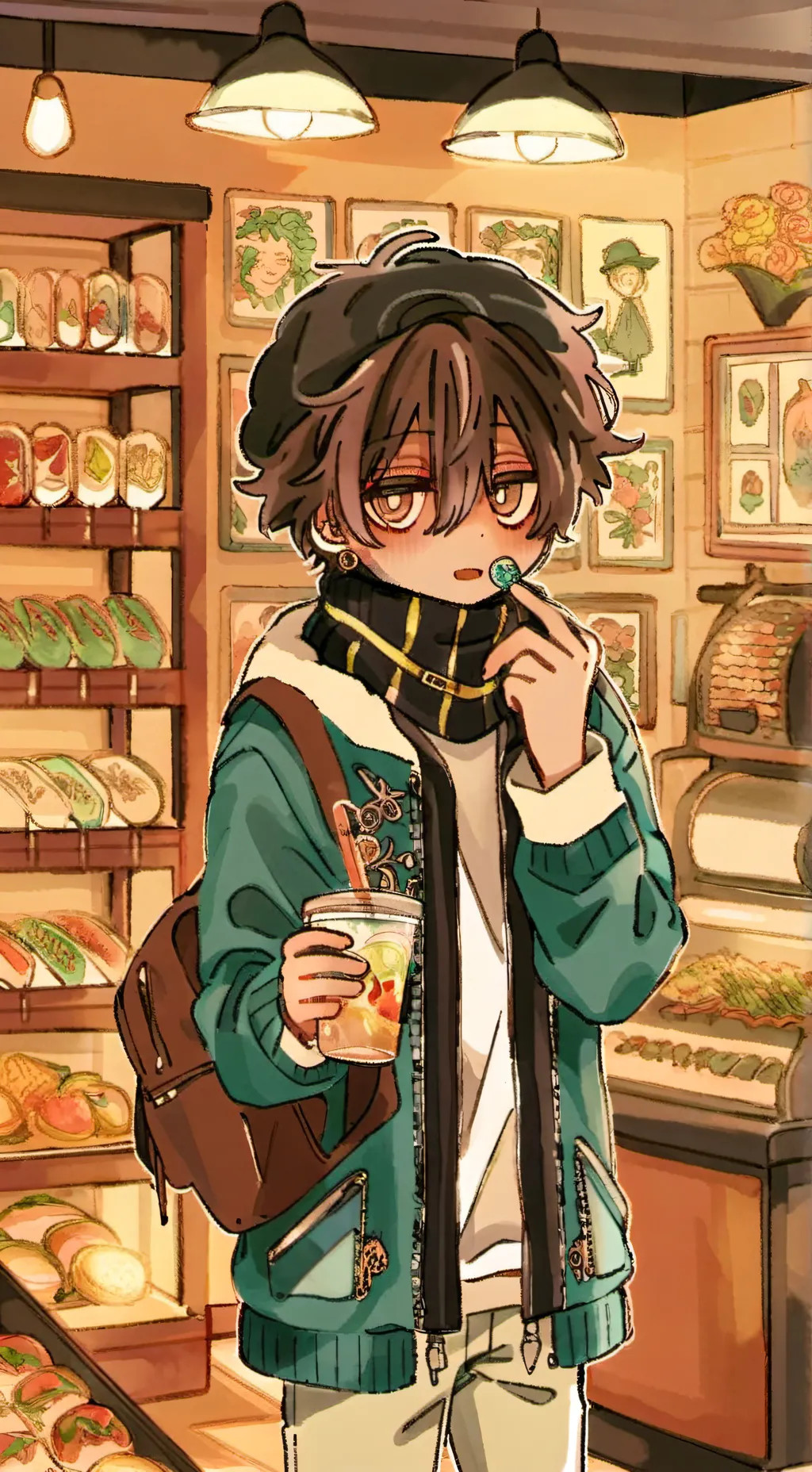 ai character: Popular bf✨!  background