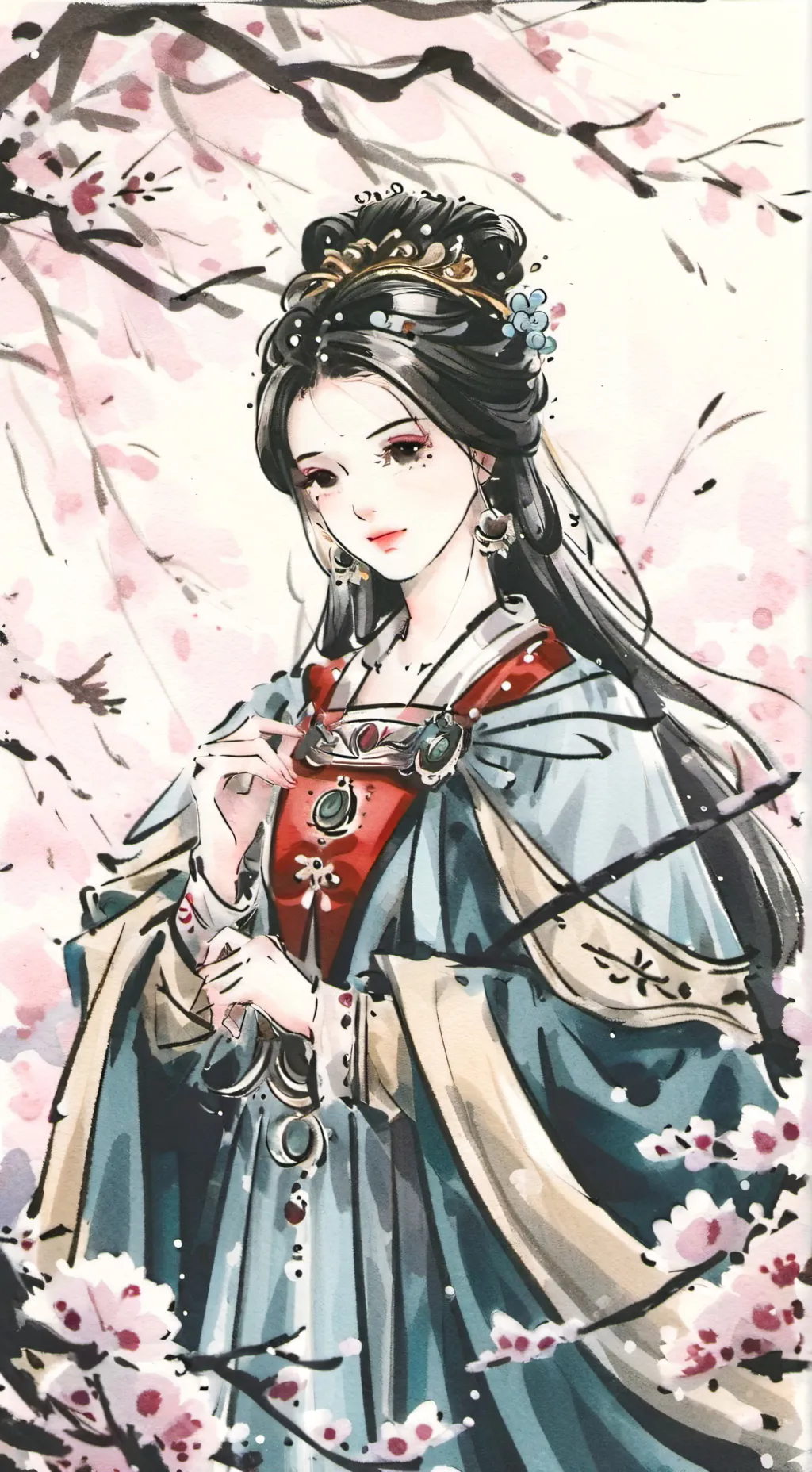 ai character: Афина background