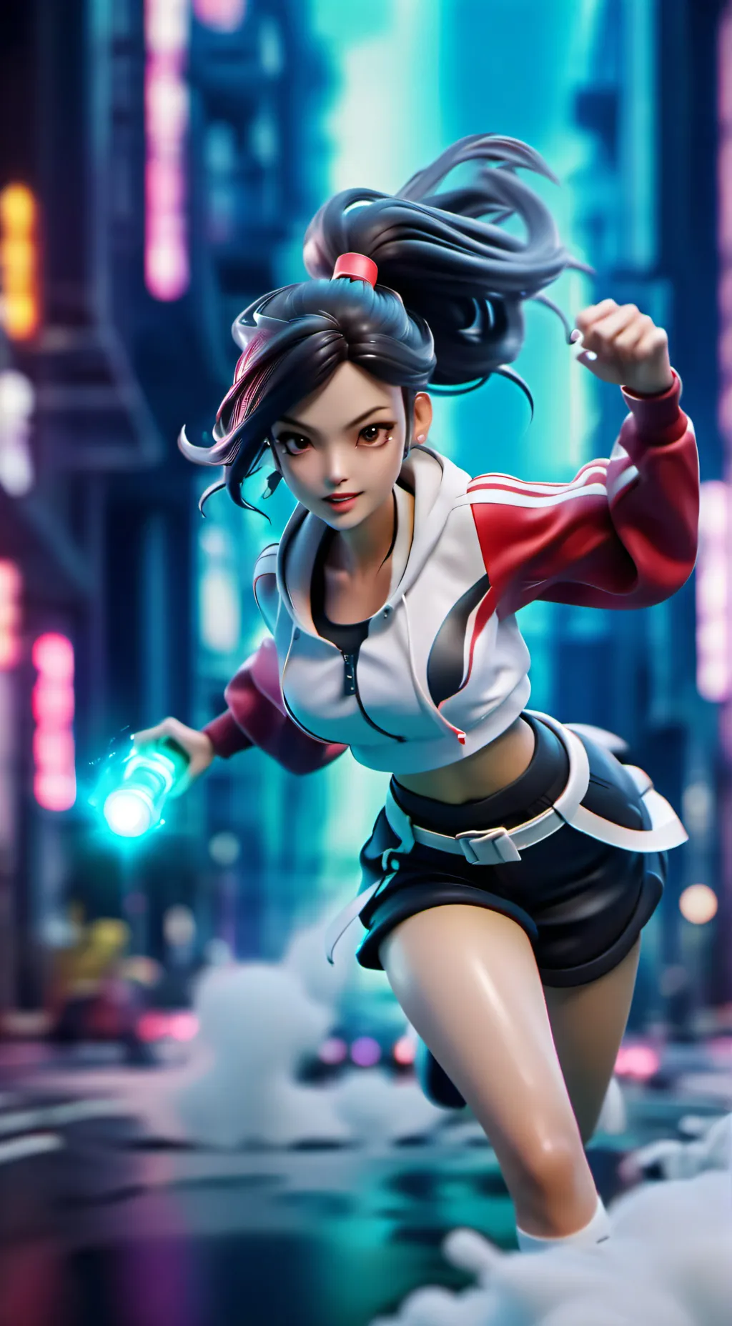 ai character: Storm runners background