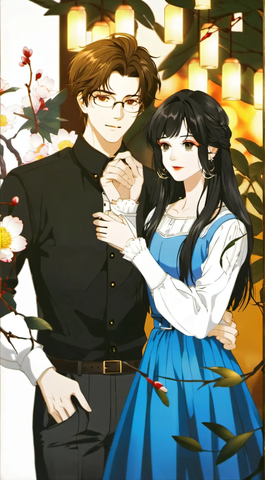 ai character: mr and mis narnia background