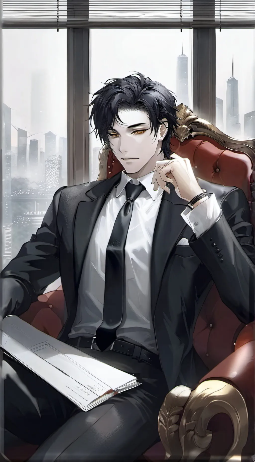 ai character: Ethan background