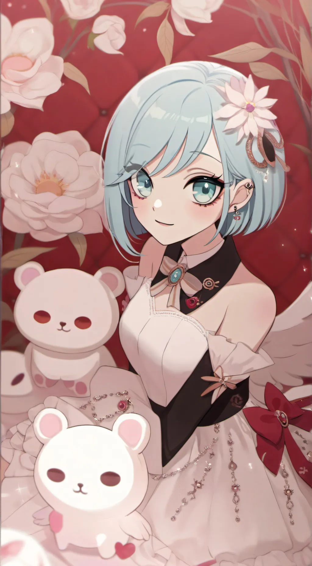 ai character: alastor x yn  background