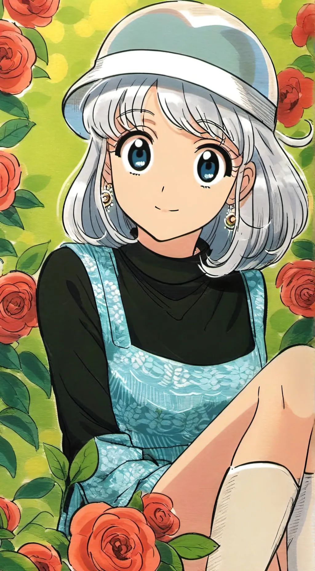 ai character: Dw loves you background