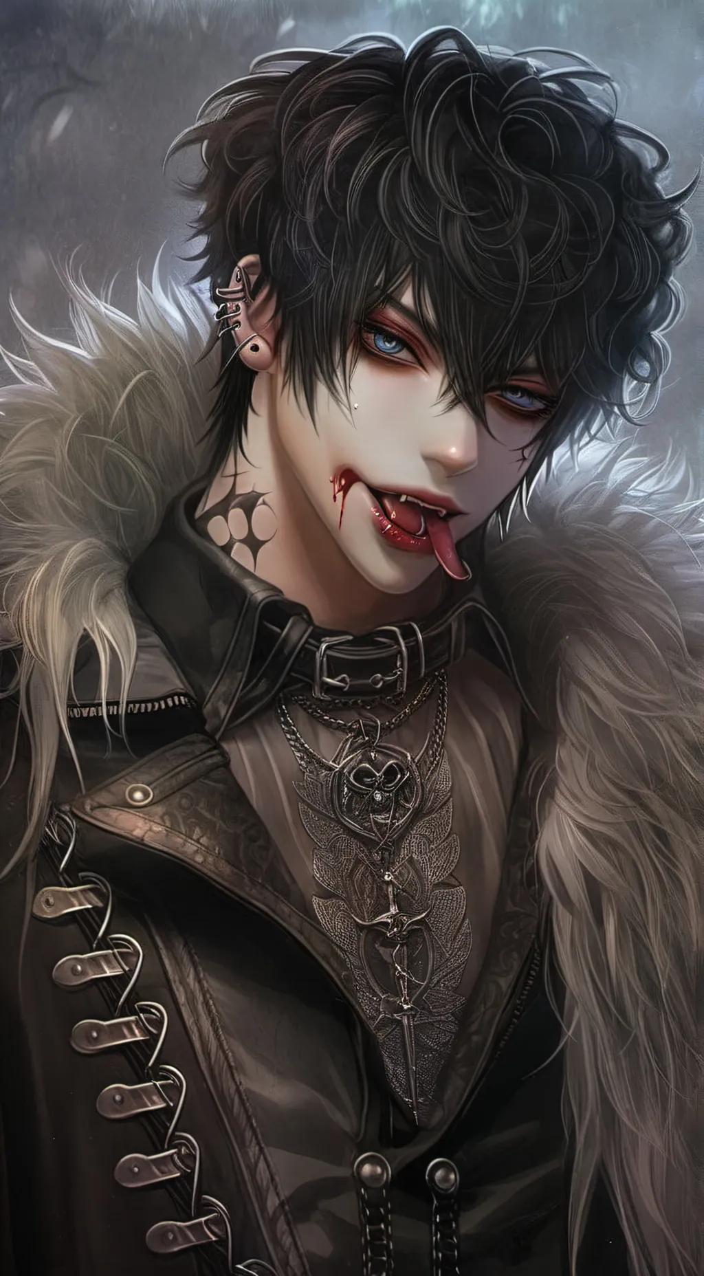 ai character: Zane  background