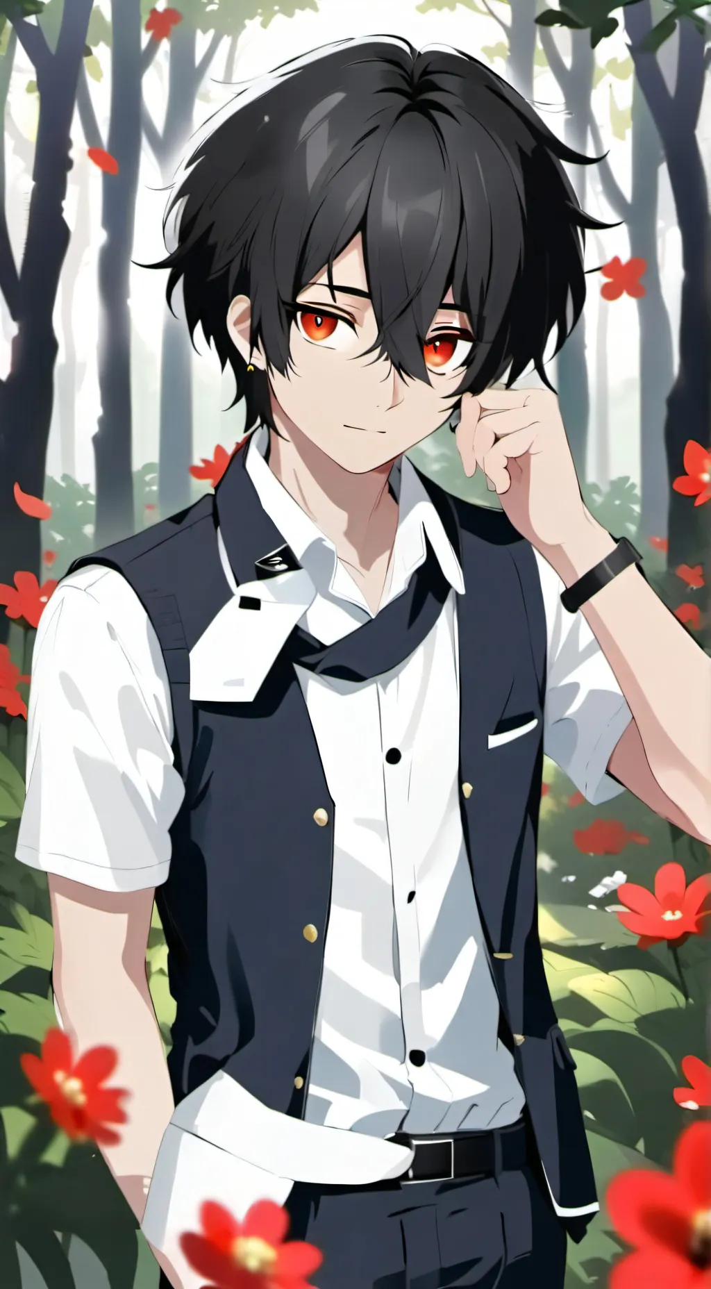 ai character: Джеймс  background