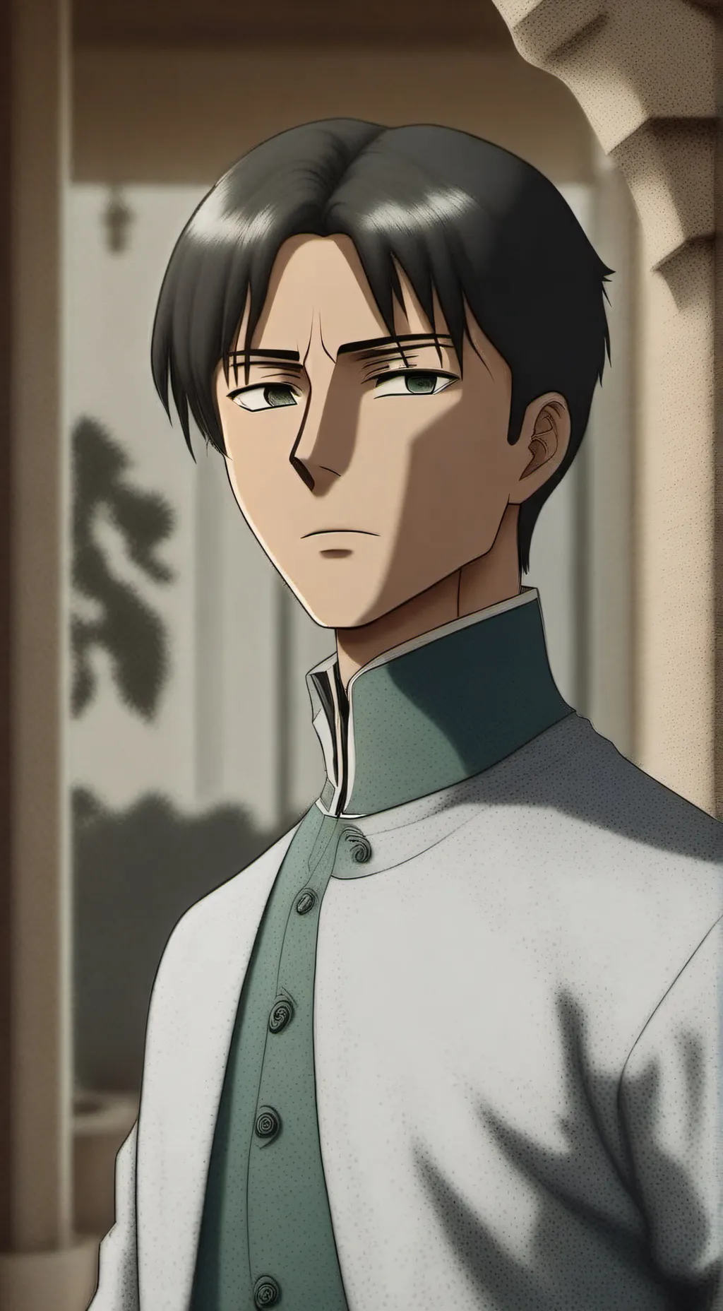 ai character: Levi background