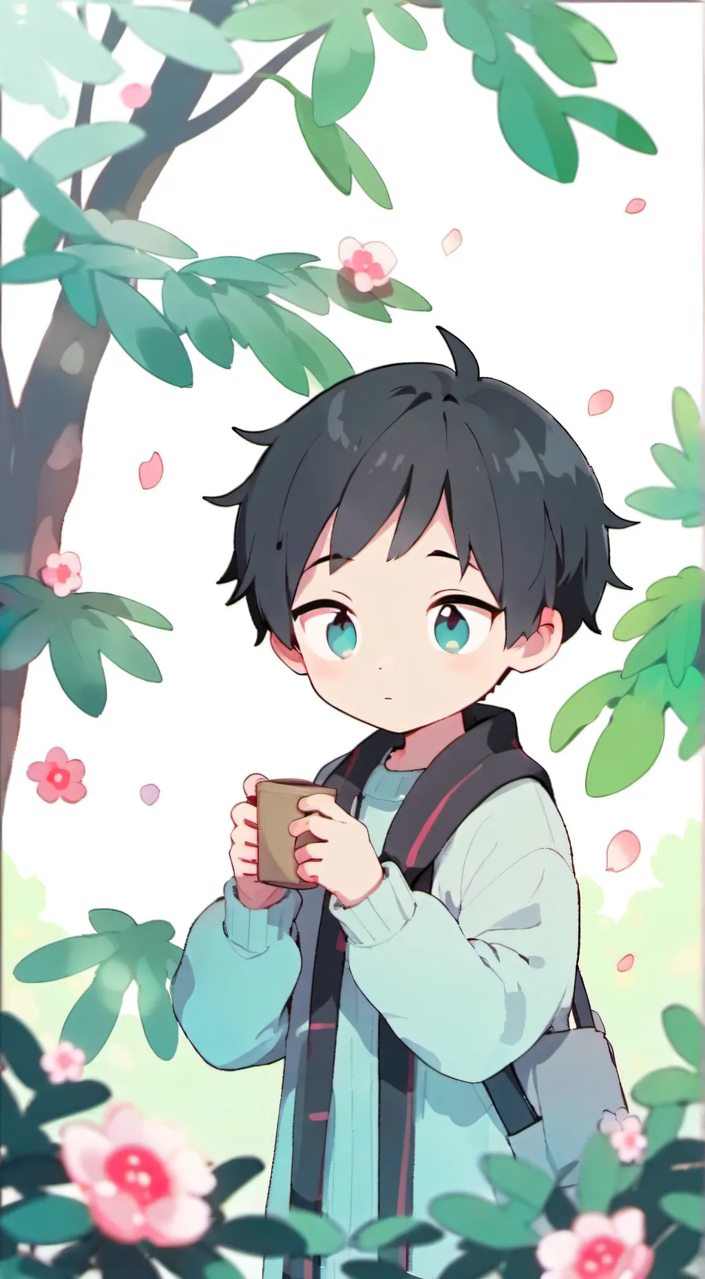 ai character: mha  background